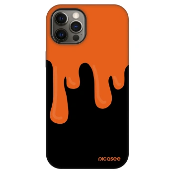 Szilikon tok erre a típusra Apple iPhone 12 Pro - Orange spooky