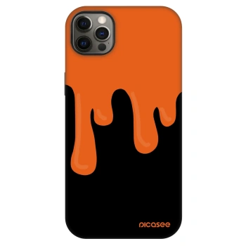 Szilikon tok erre a típusra Apple iPhone 12 Pro Max - Orange spooky