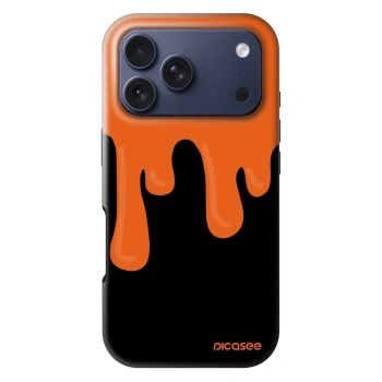Szilikon tok erre a típusra Apple iPhone 18 Pro - Orange spooky