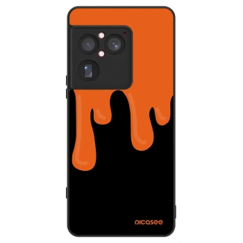 Szilikon tok erre a típusra Sony Xperia 1 VIII 5G - Orange spooky