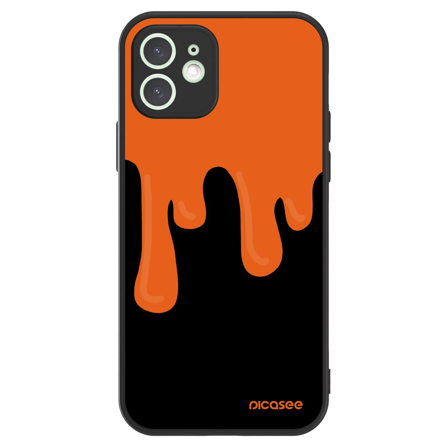 Picasee ULTIMATE CASE Apple iPhone 12 - készülékre - Orange spooky