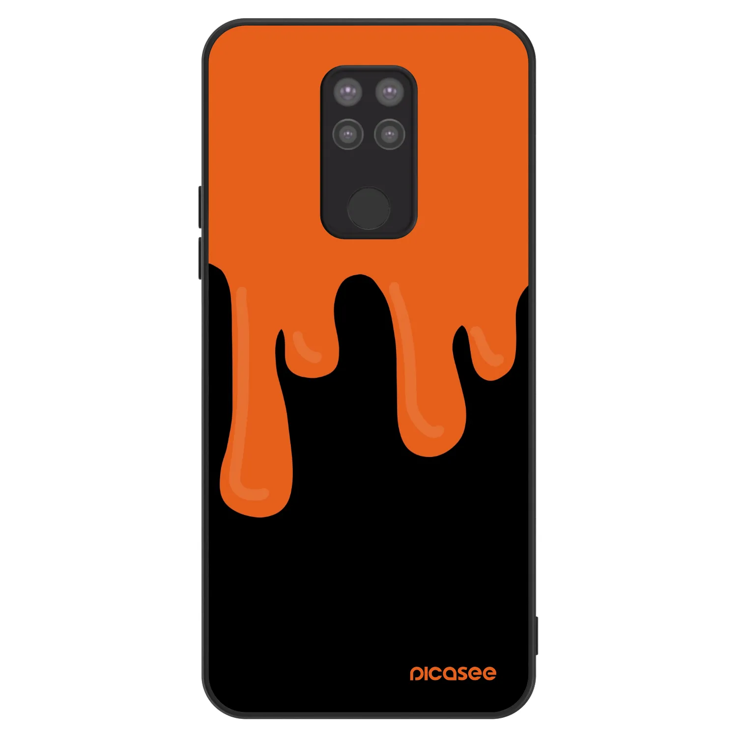 Picasee ULTIMATE CASE Xiaomi Redmi Note 9 - készülékre - Orange spooky
