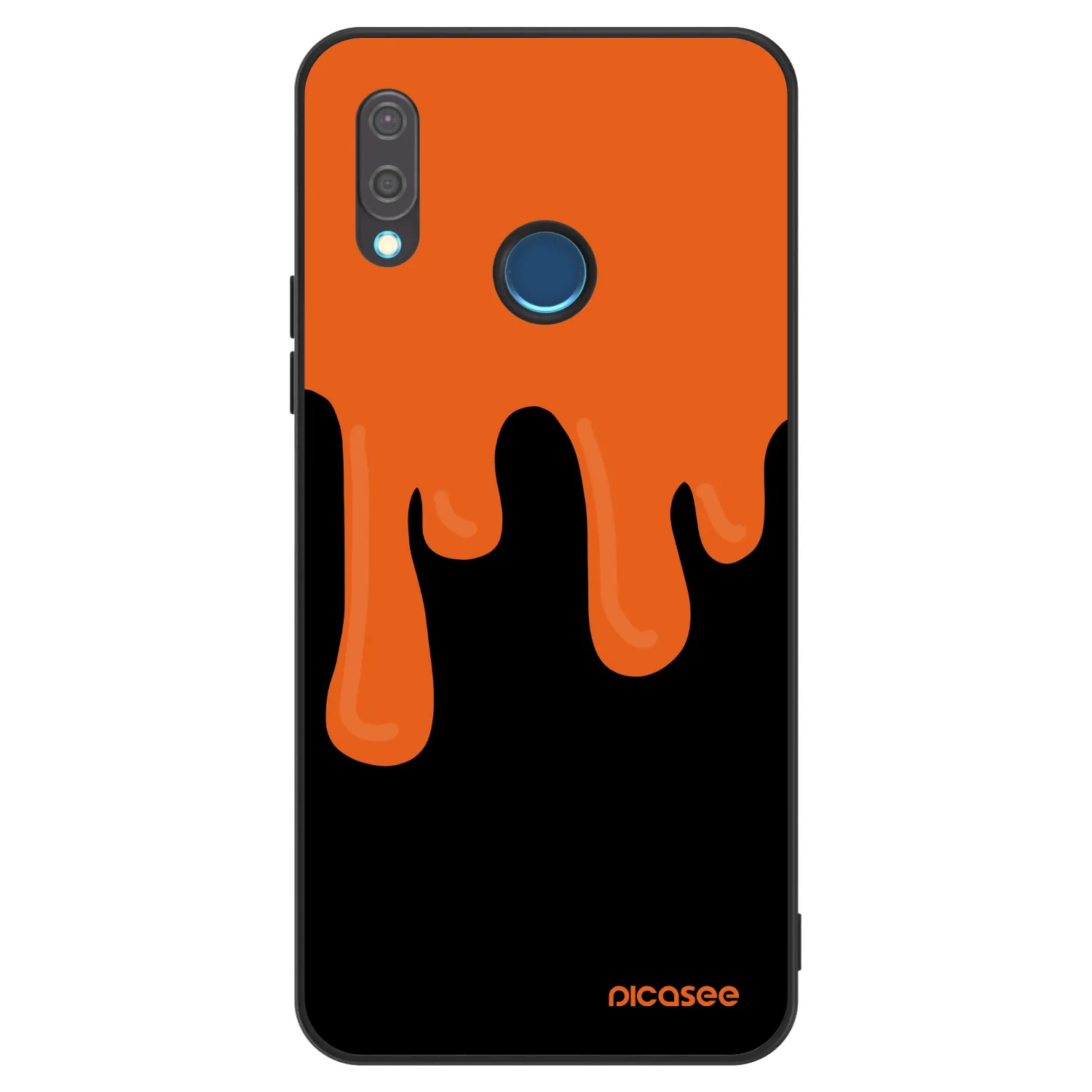 Picasee ULTIMATE CASE Huawei P20 Lite - készülékre - Orange spooky