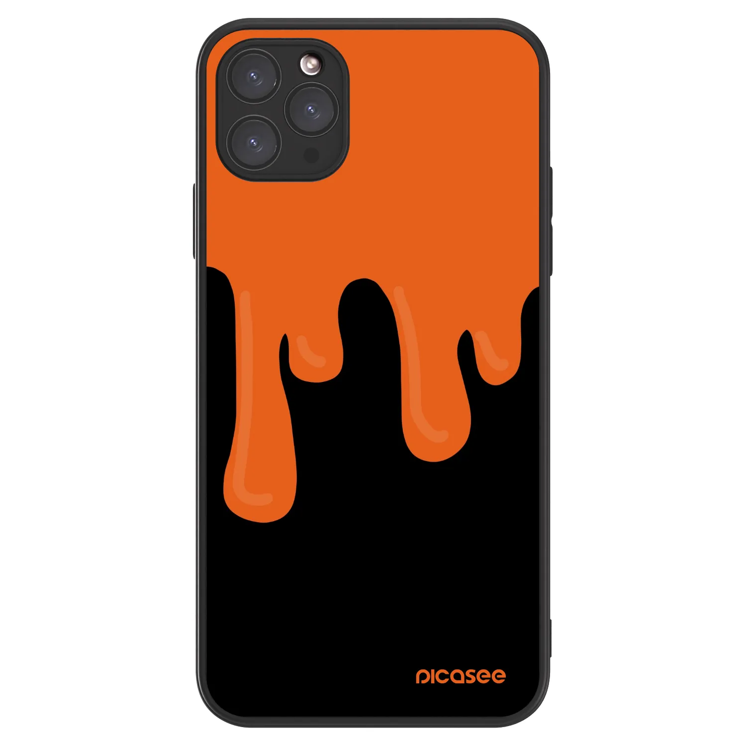 Picasee ULTIMATE CASE Apple iPhone 11 Pro Max - készülékre - Orange spooky