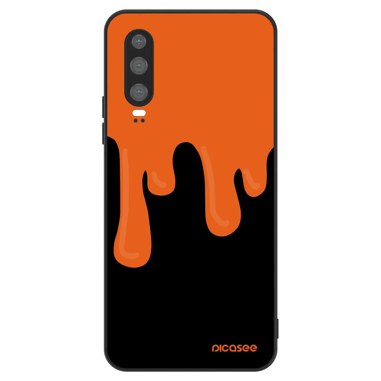 Picasee ULTIMATE CASE Huawei P30 - készülékre - Orange spooky