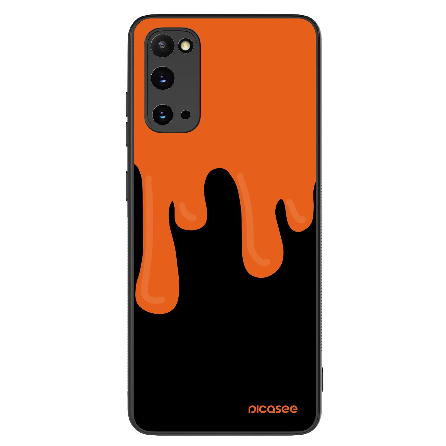 Picasee ULTIMATE CASE Samsung Galaxy S20 G980F - készülékre - Orange spooky