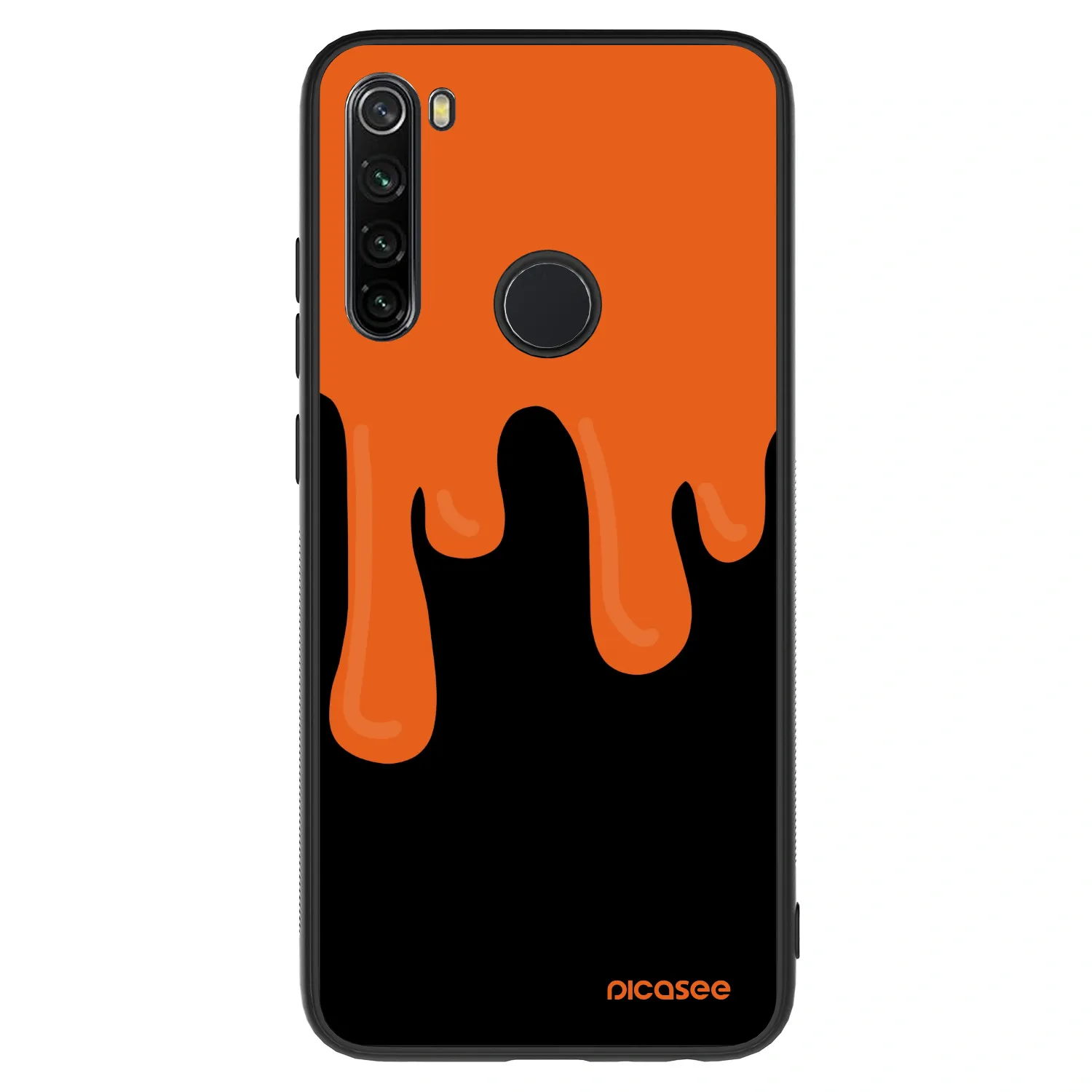 Picasee ULTIMATE CASE Xiaomi Redmi Note 8 - készülékre - Orange spooky