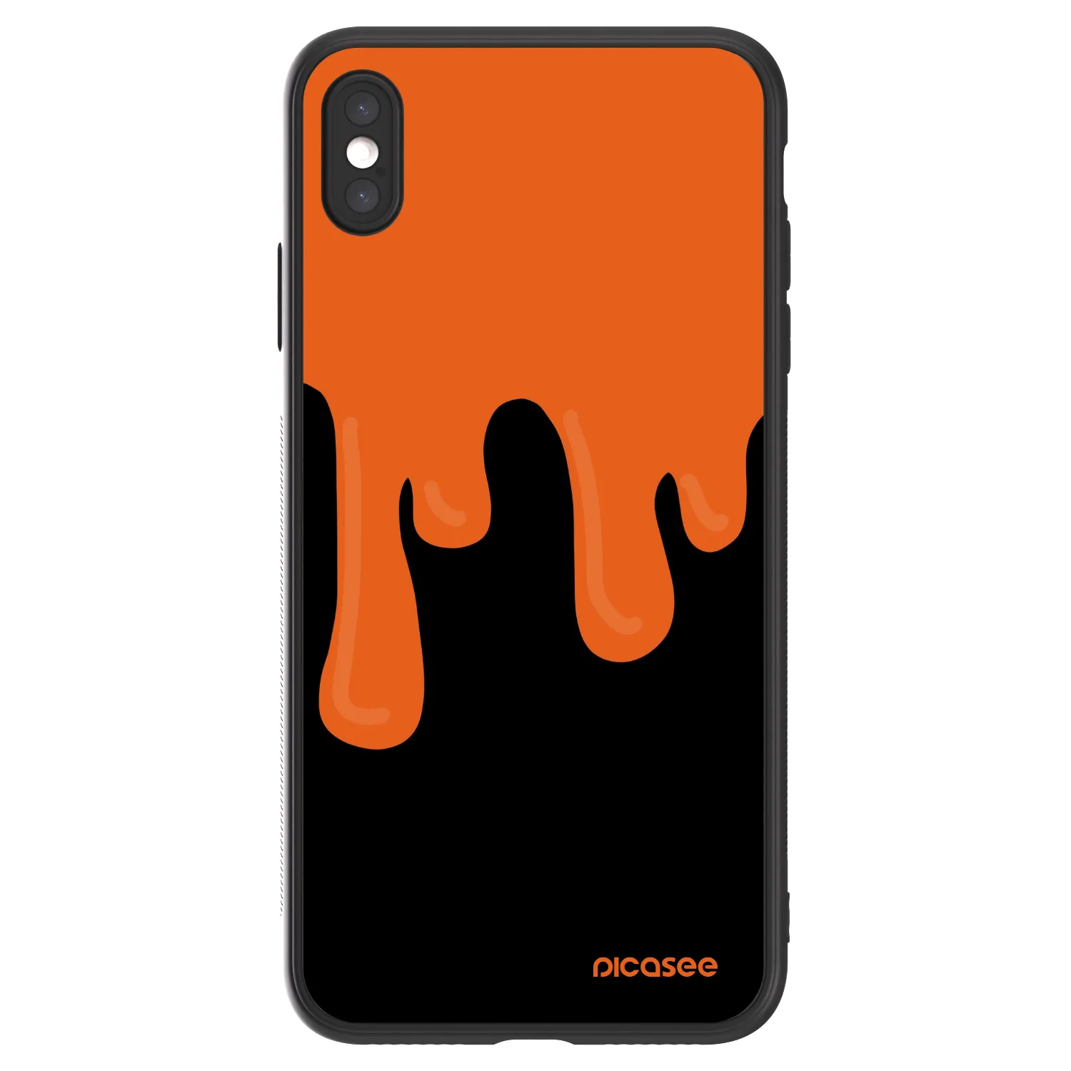 Picasee ULTIMATE CASE Apple iPhone XS Max - készülékre - Orange spooky