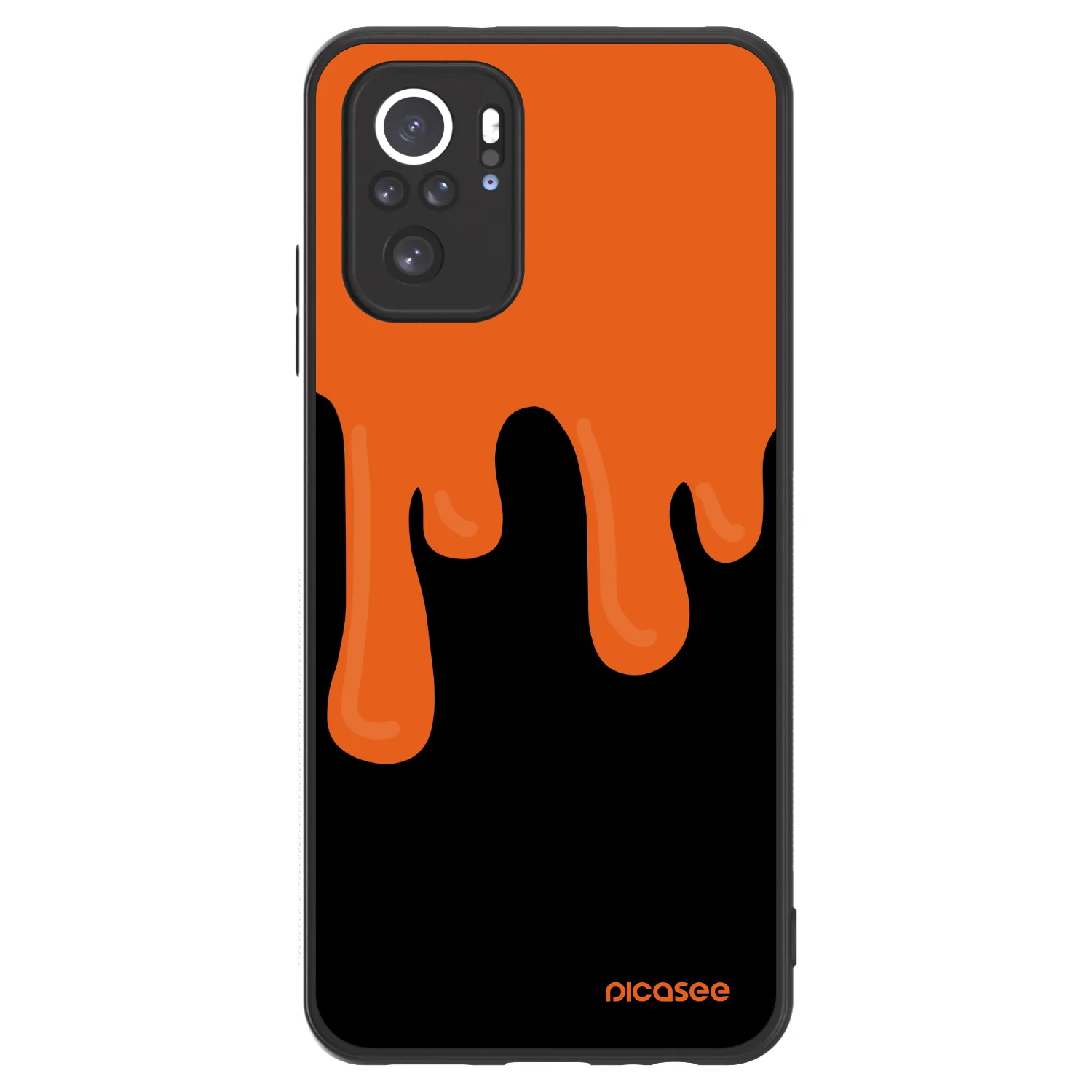 Picasee ULTIMATE CASE Xiaomi Redmi Note 10 - készülékre - Orange spooky