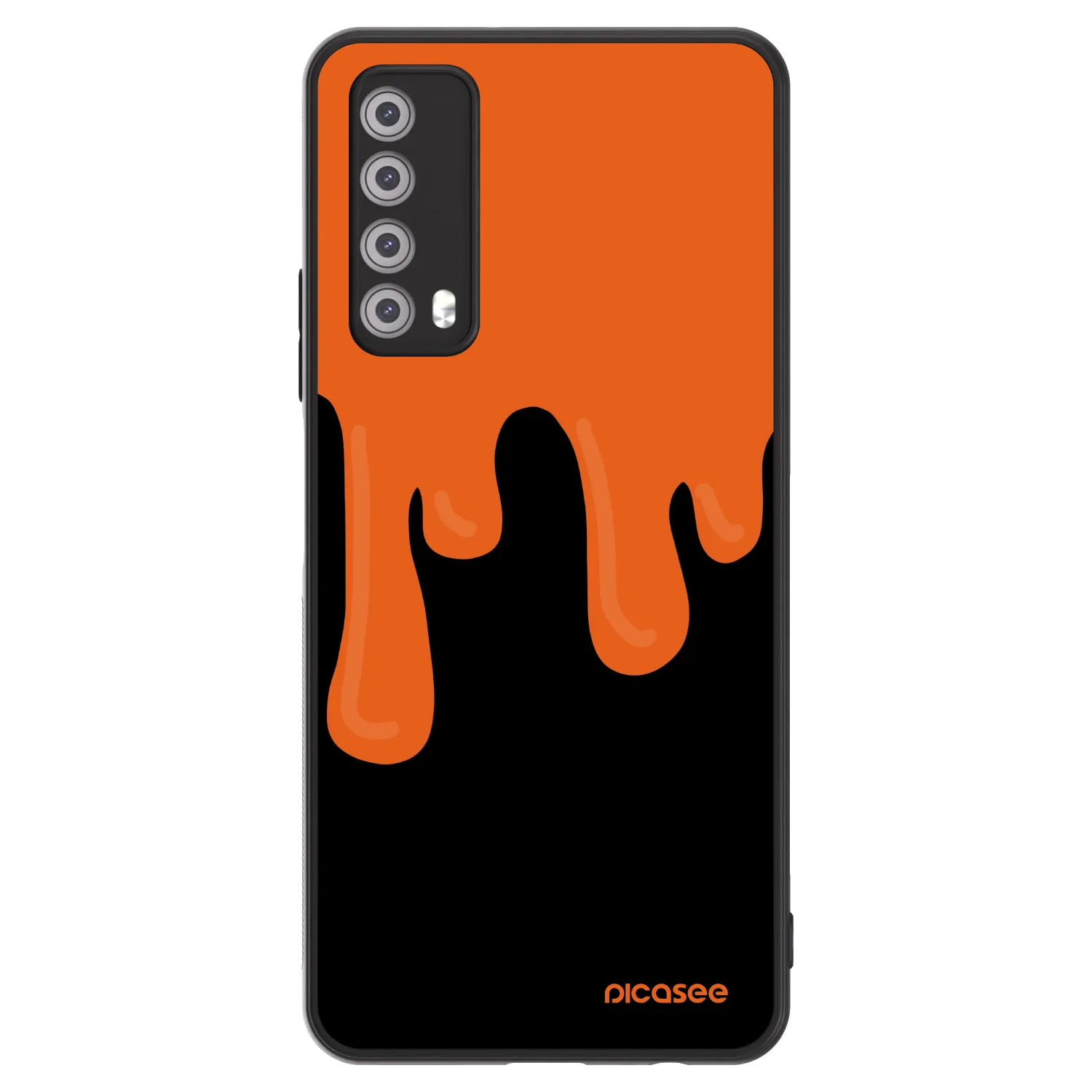 Picasee ULTIMATE CASE Huawei P Smart 2021 - készülékre - Orange spooky