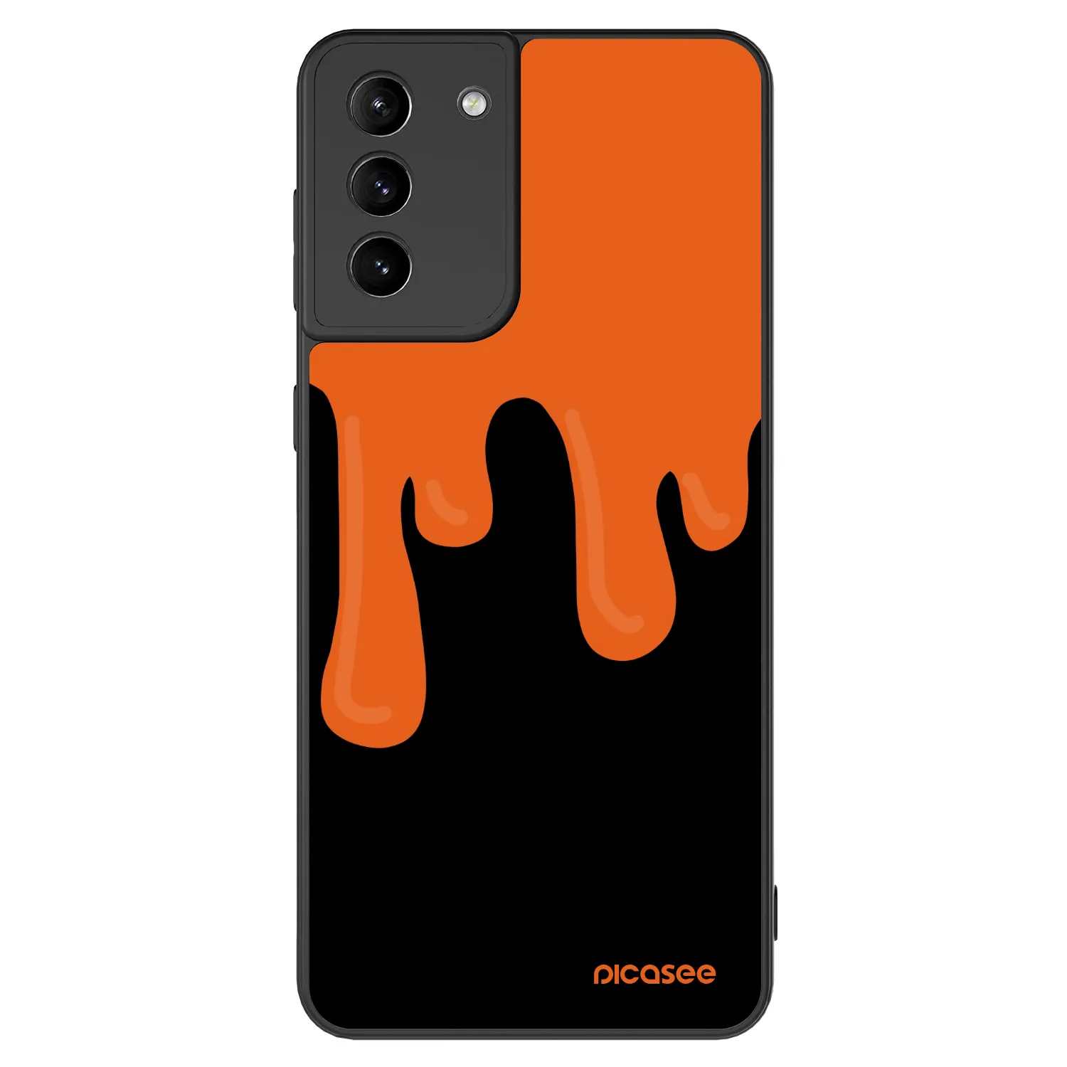 Picasee ULTIMATE CASE Samsung Galaxy S21+ 5G G996F - készülékre - Orange spooky