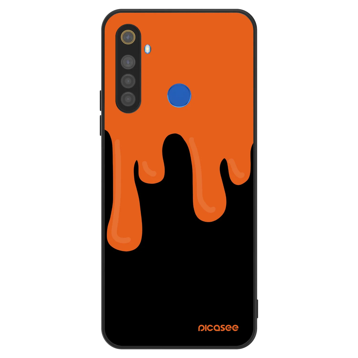 Picasee ULTIMATE CASE Realme 5 - készülékre - Orange spooky