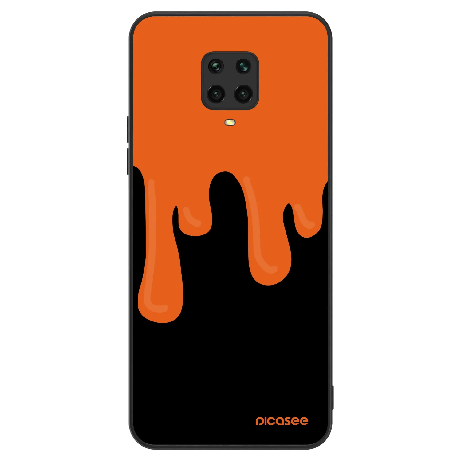Picasee ULTIMATE CASE Xiaomi Redmi Note 9S - készülékre - Orange spooky