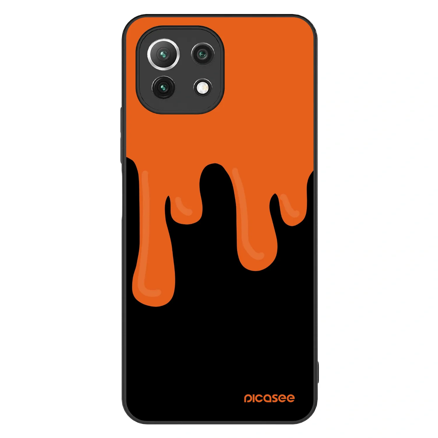 Picasee ULTIMATE CASE Xiaomi Mi 11 Lite - készülékre - Orange spooky