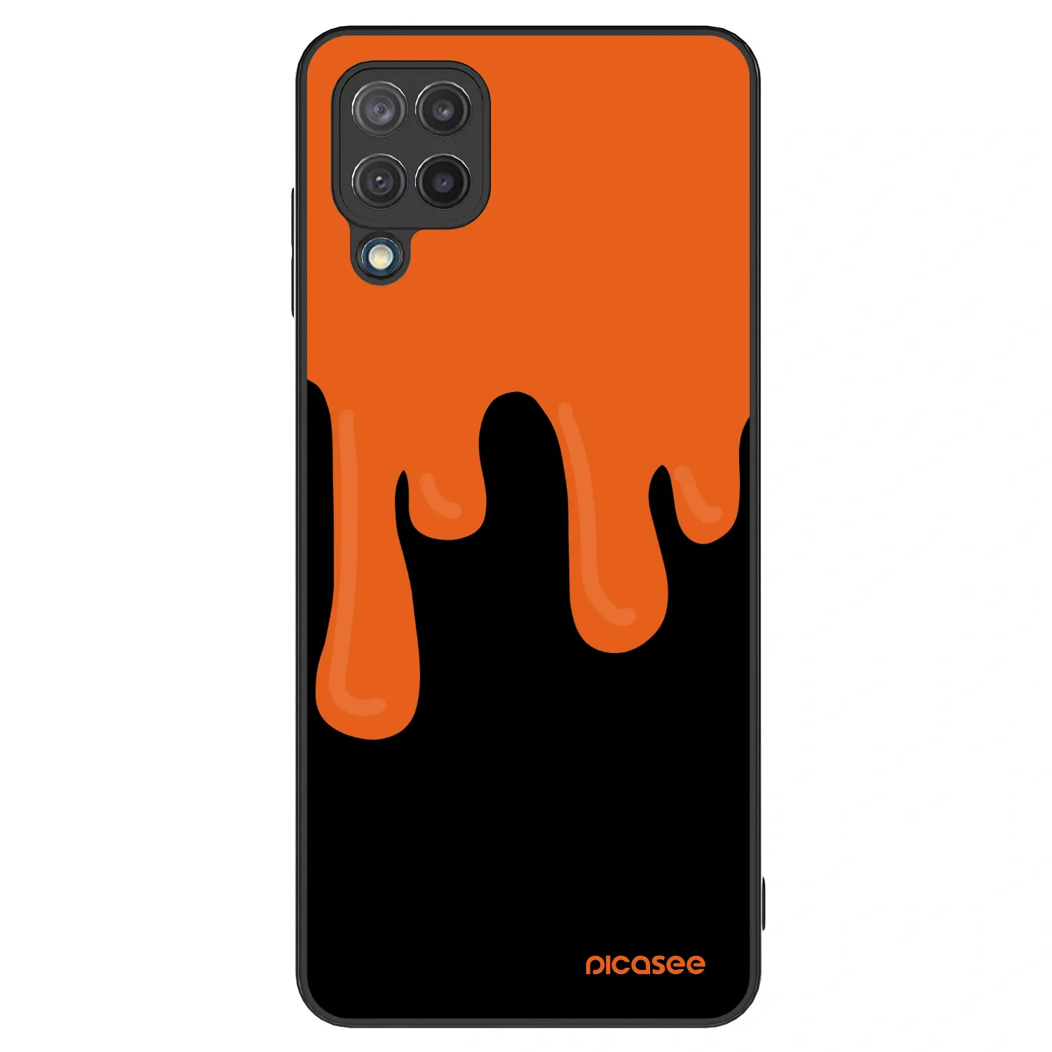 Picasee ULTIMATE CASE Samsung Galaxy M12 M127F - készülékre - Orange spooky
