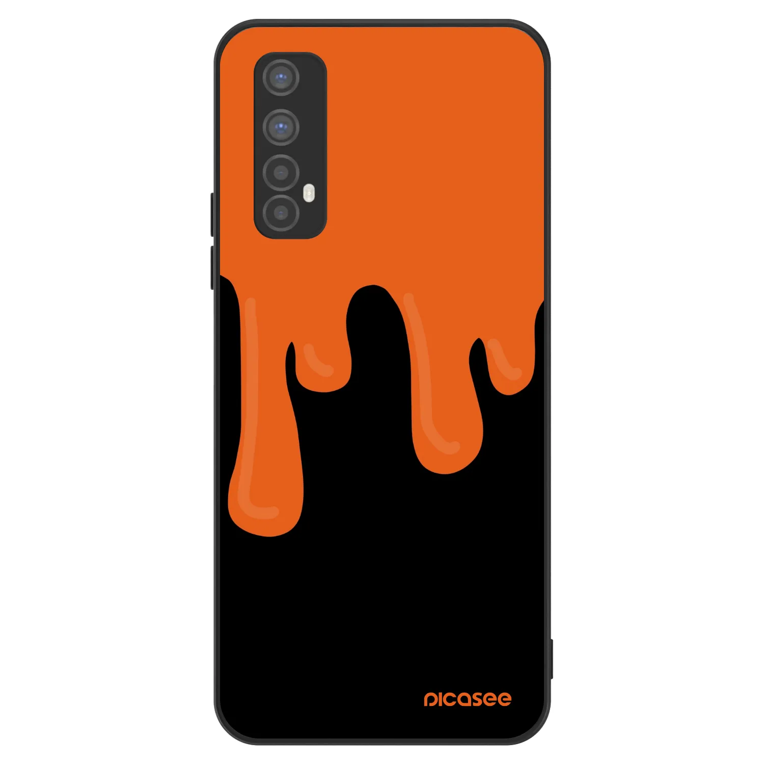 Picasee ULTIMATE CASE Realme 7 - készülékre - Orange spooky