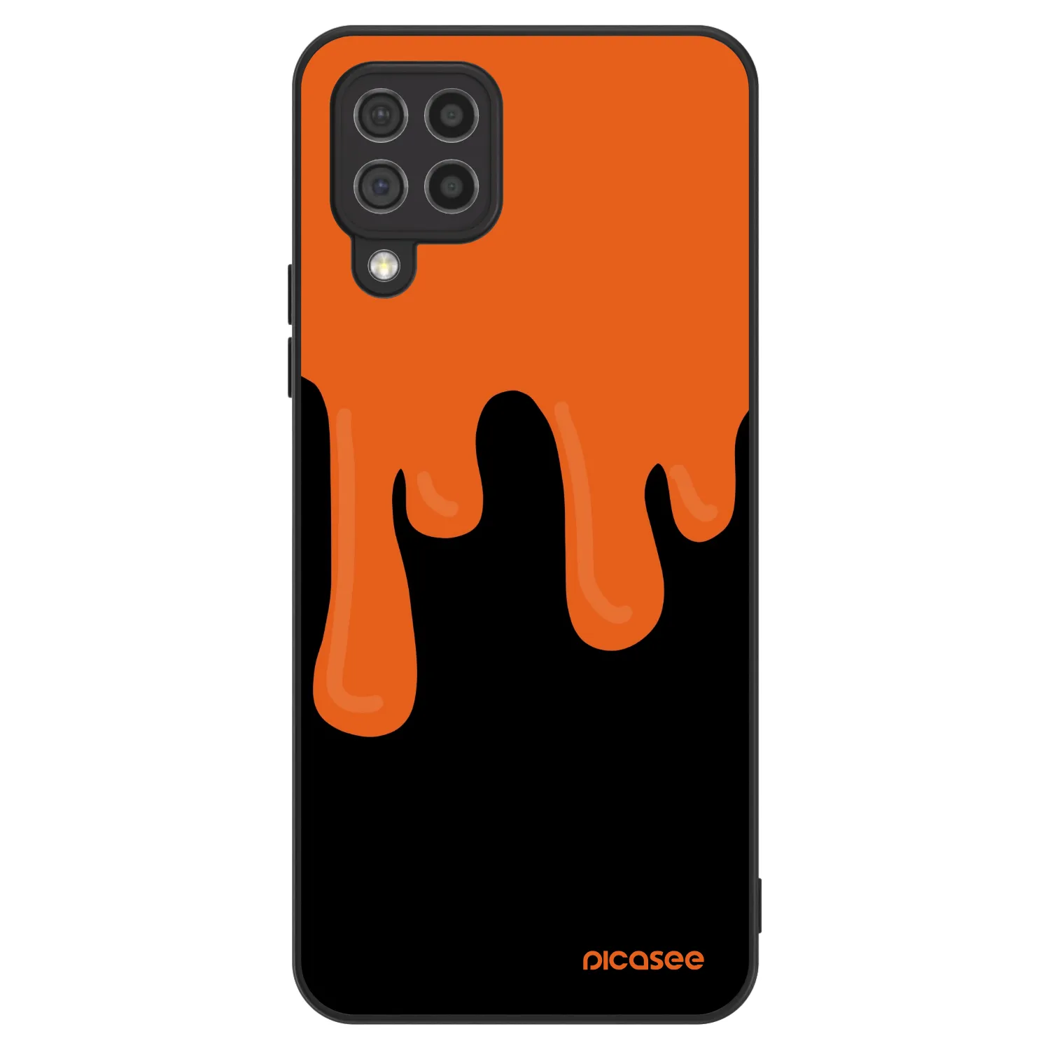 Picasee ULTIMATE CASE Samsung Galaxy A22 A225F 4G - készülékre - Orange spooky