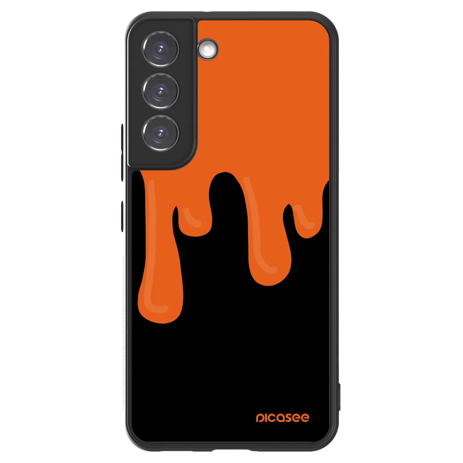Picasee ULTIMATE CASE Samsung Galaxy S22 5G - készülékre - Orange spooky