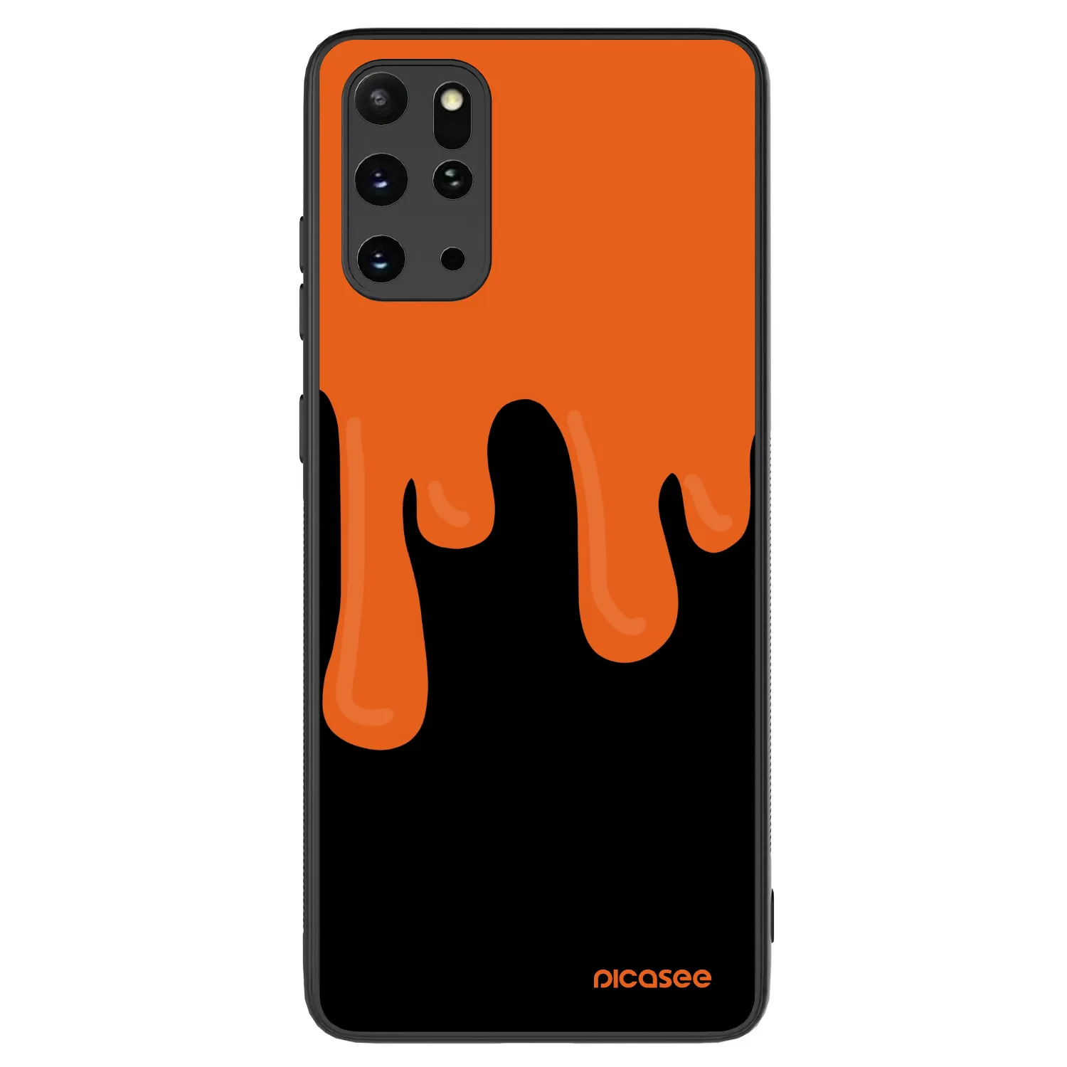 Picasee ULTIMATE CASE Samsung Galaxy S20+ G985F - készülékre - Orange spooky