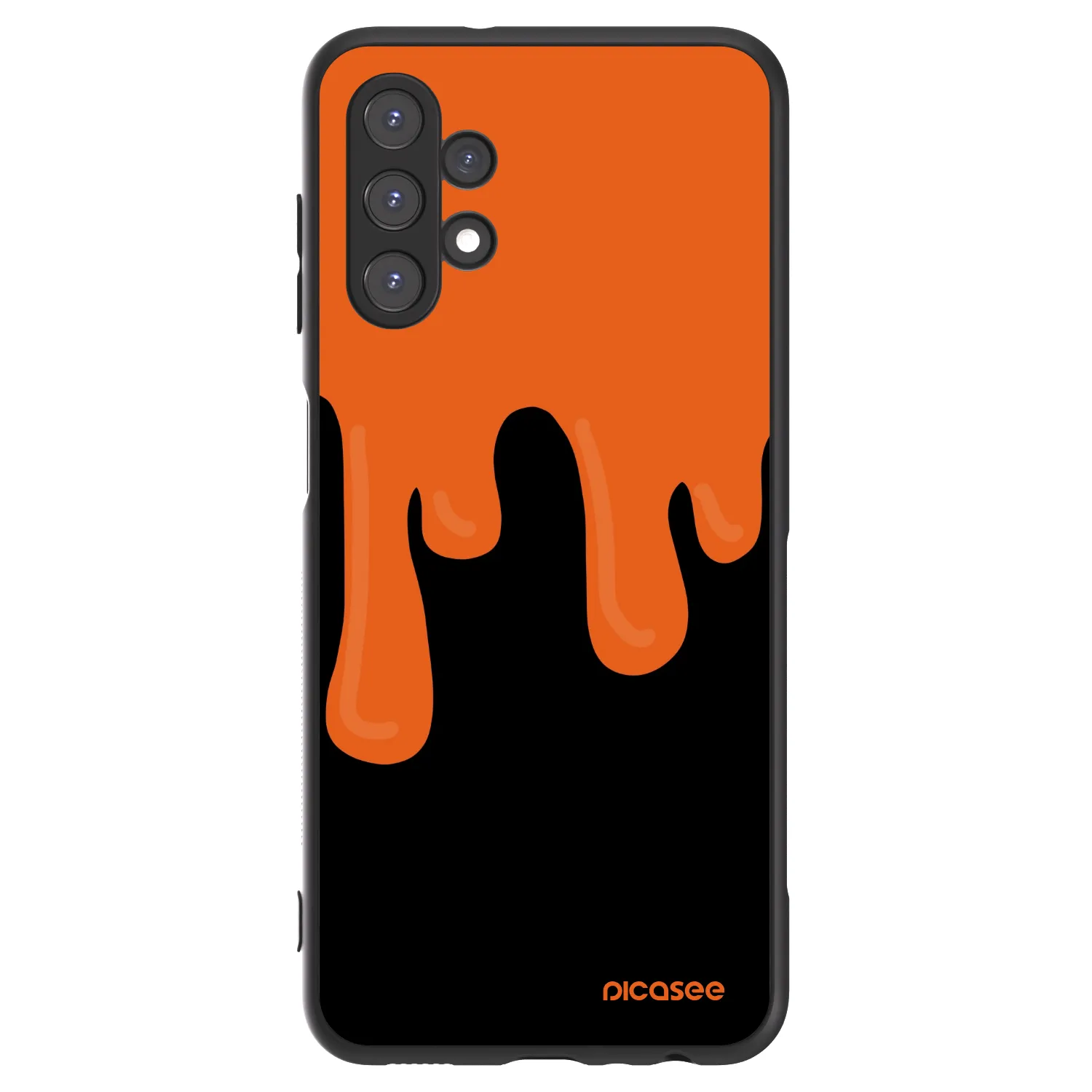 Picasee ULTIMATE CASE Samsung Galaxy A13 4G A135 - készülékre - Orange spooky