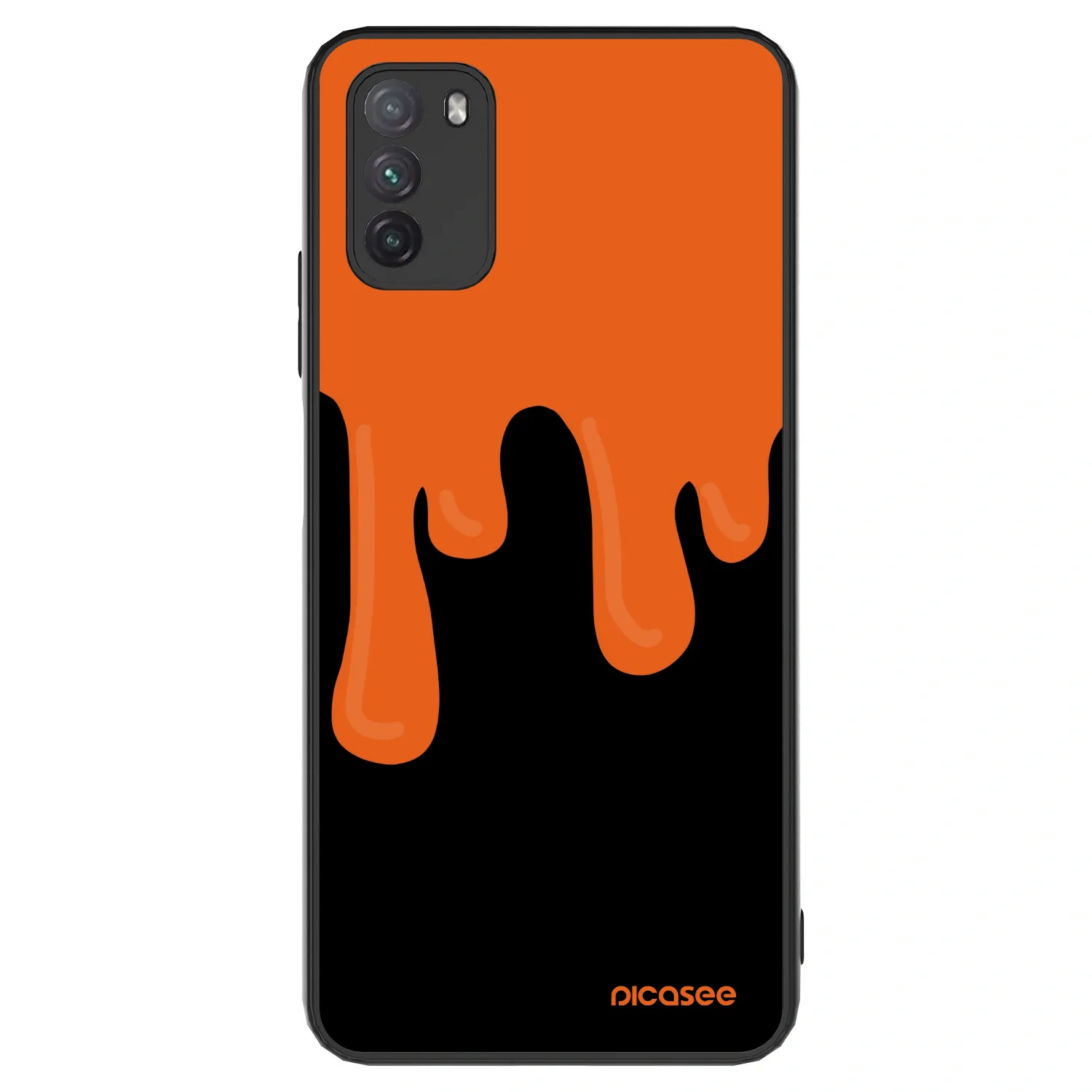 Picasee ULTIMATE CASE Xiaomi Poco M3 - készülékre - Orange spooky