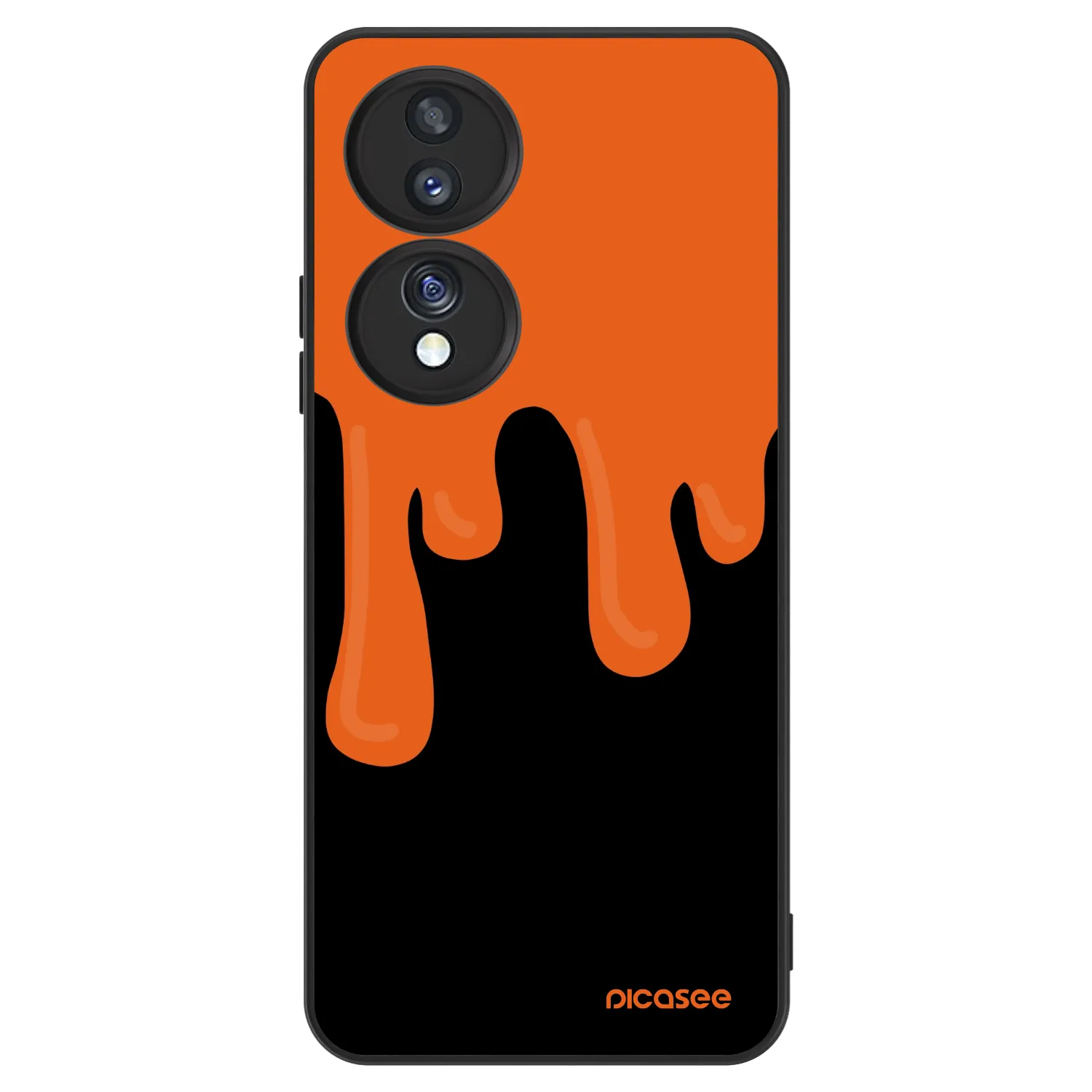 Picasee ULTIMATE CASE Honor 70 - készülékre - Orange spooky