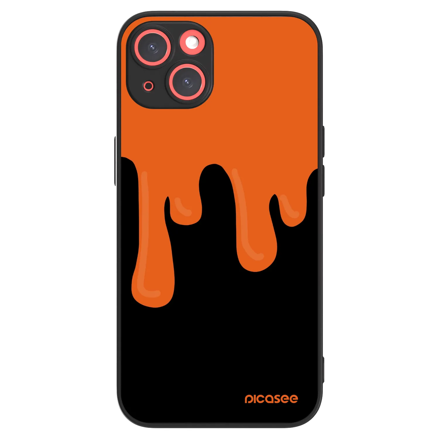 Picasee ULTIMATE CASE MagSafe Apple iPhone 13 - készülékre - Orange spooky