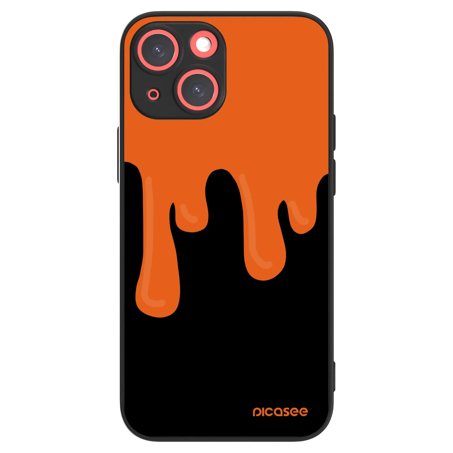 Picasee ULTIMATE CASE MagSafe Apple iPhone 13 mini - készülékre - Orange spooky