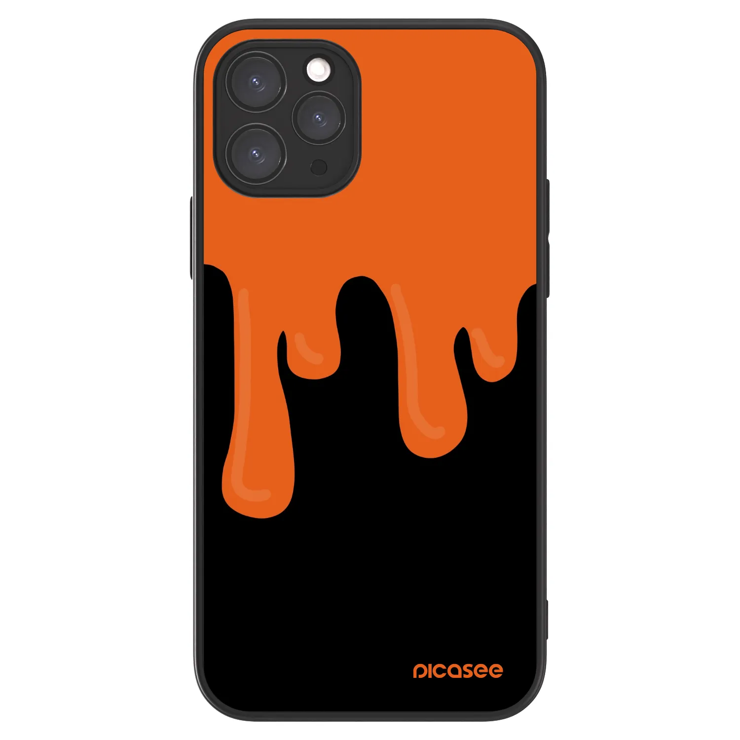 Picasee ULTIMATE CASE MagSafe Apple iPhone 11 Pro - készülékre - Orange spooky