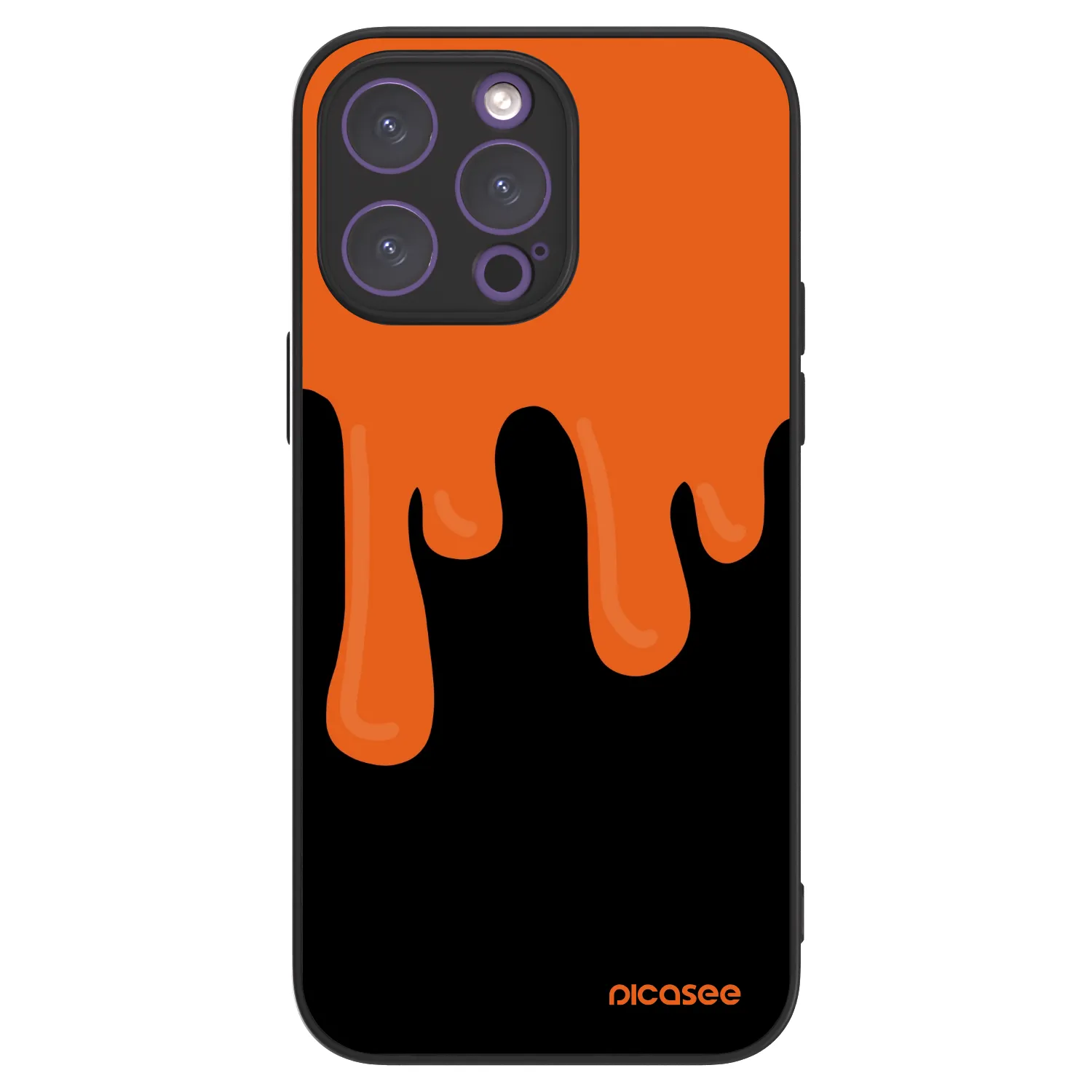 Picasee ULTIMATE CASE MagSafe Apple iPhone 14 Pro Max - készülékre - Orange spooky