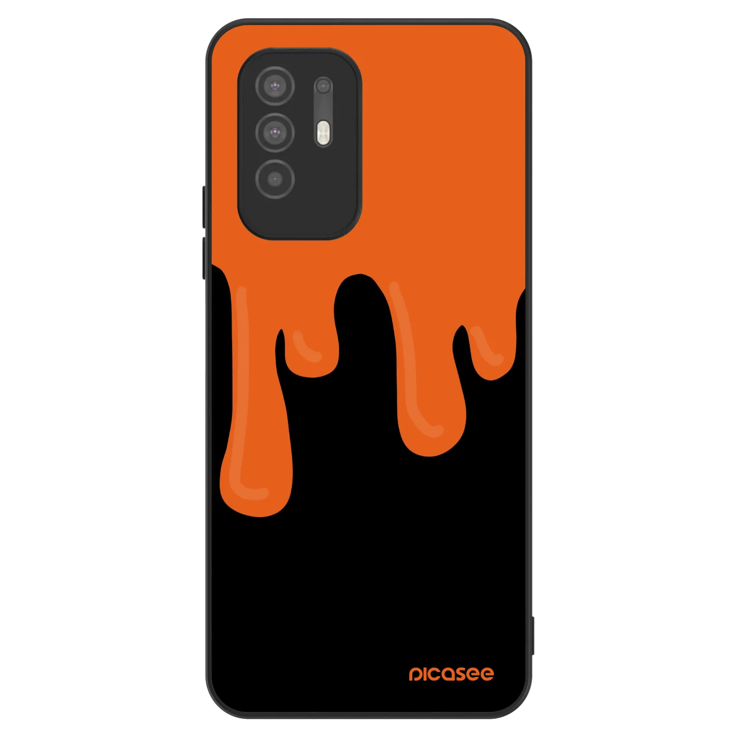 Picasee ULTIMATE CASE OPPO A94 5G - készülékre - Orange spooky