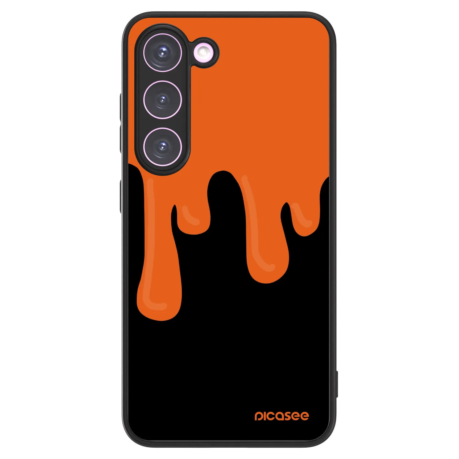 Picasee ULTIMATE CASE Samsung Galaxy S23 5G - készülékre - Orange spooky