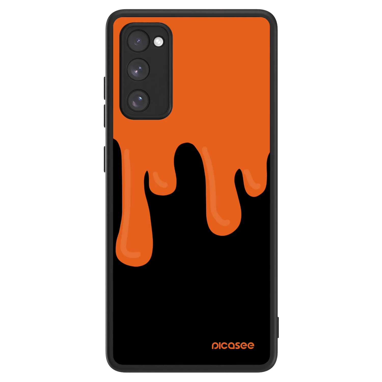 Picasee ULTIMATE CASE PowerShare Samsung Galaxy S20 FE - készülékre - Orange spooky