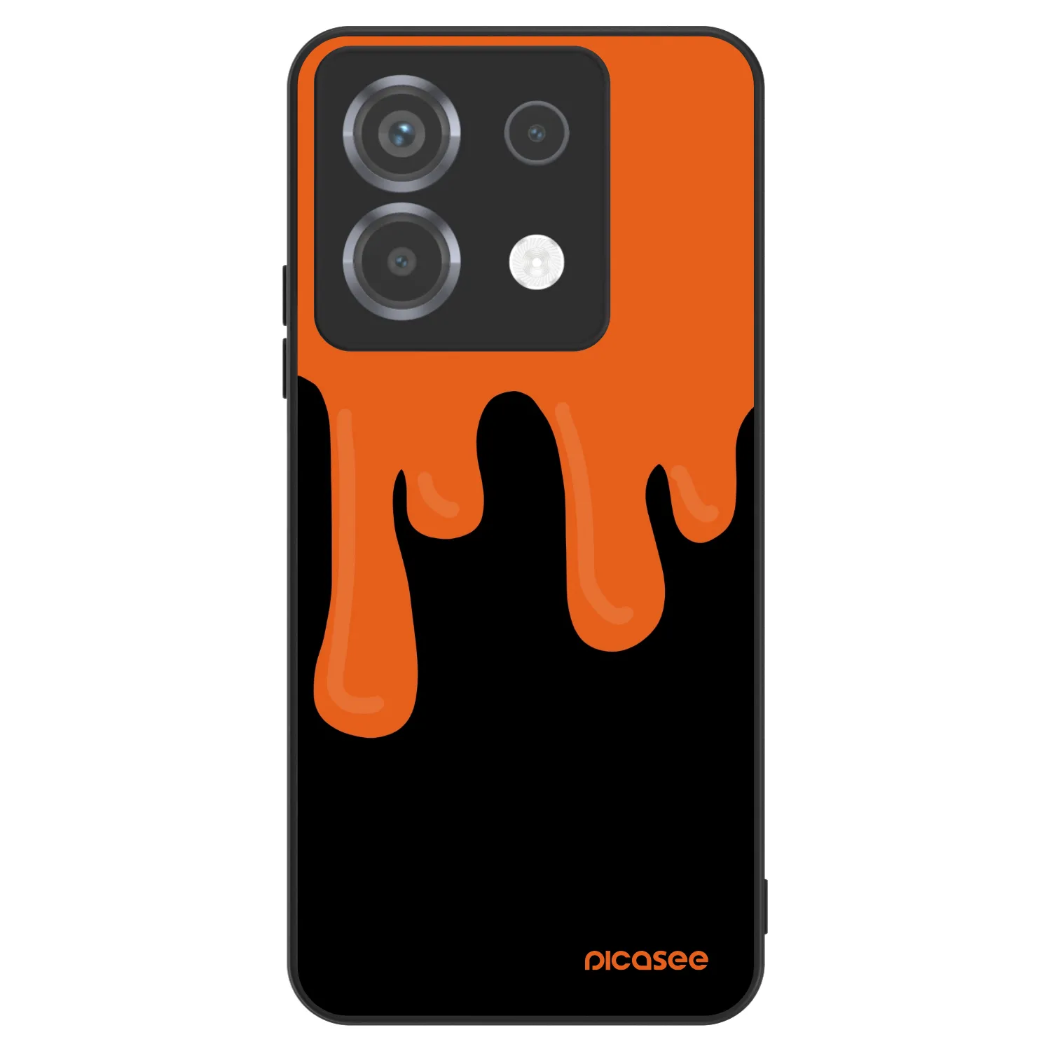 Picasee ULTIMATE CASE Xiaomi Poco X6 - készülékre - Orange spooky