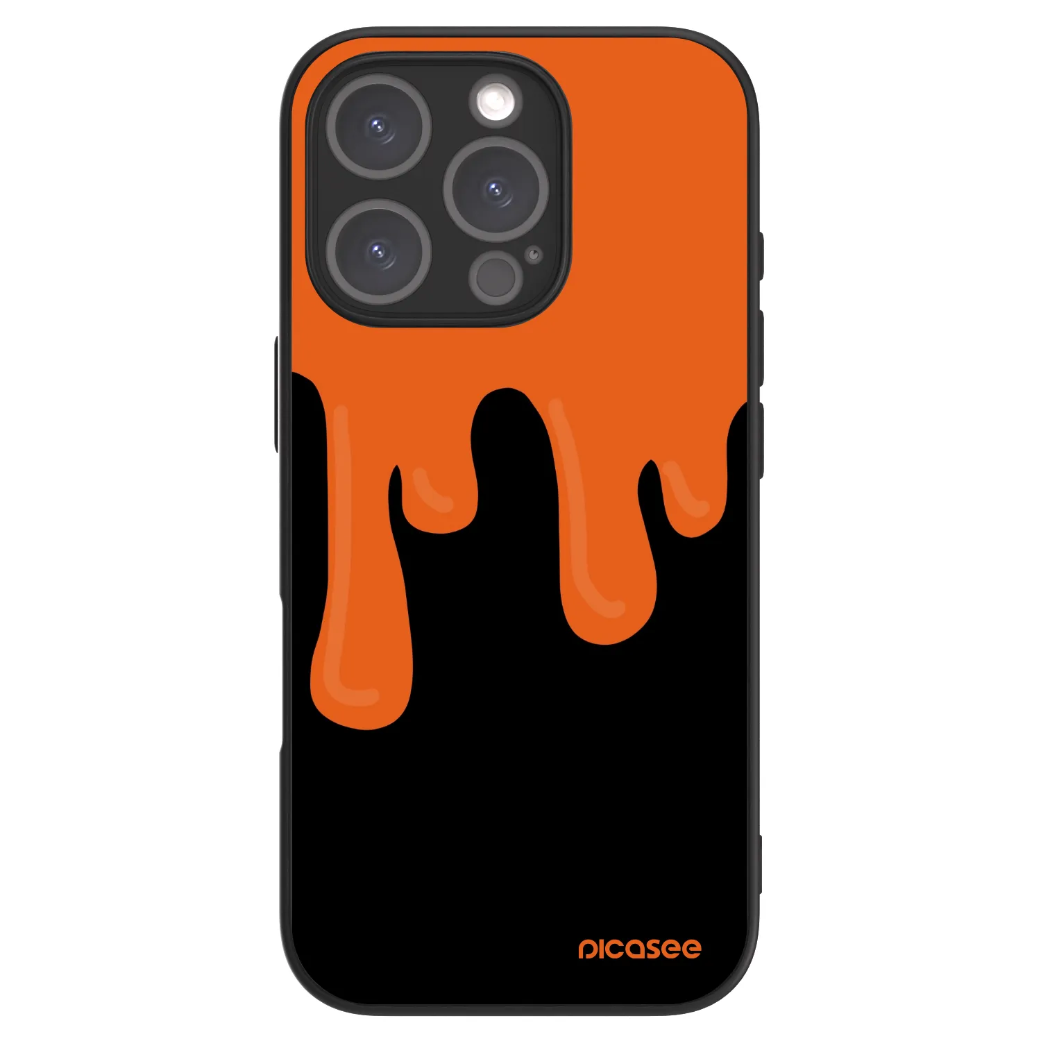 Picasee ULTIMATE CASE MagSafe Apple iPhone 16 Pro - készülékre - Orange spooky