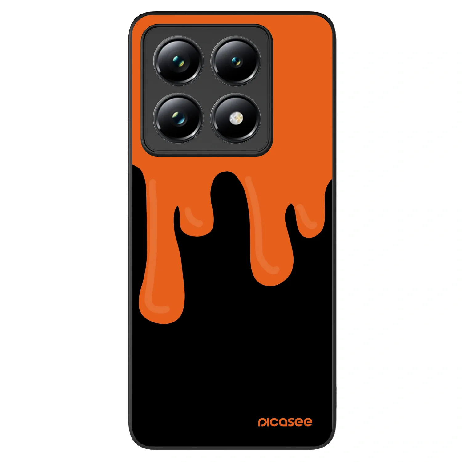 Picasee ULTIMATE CASE Xiaomi 14T Pro - készülékre - Orange spooky