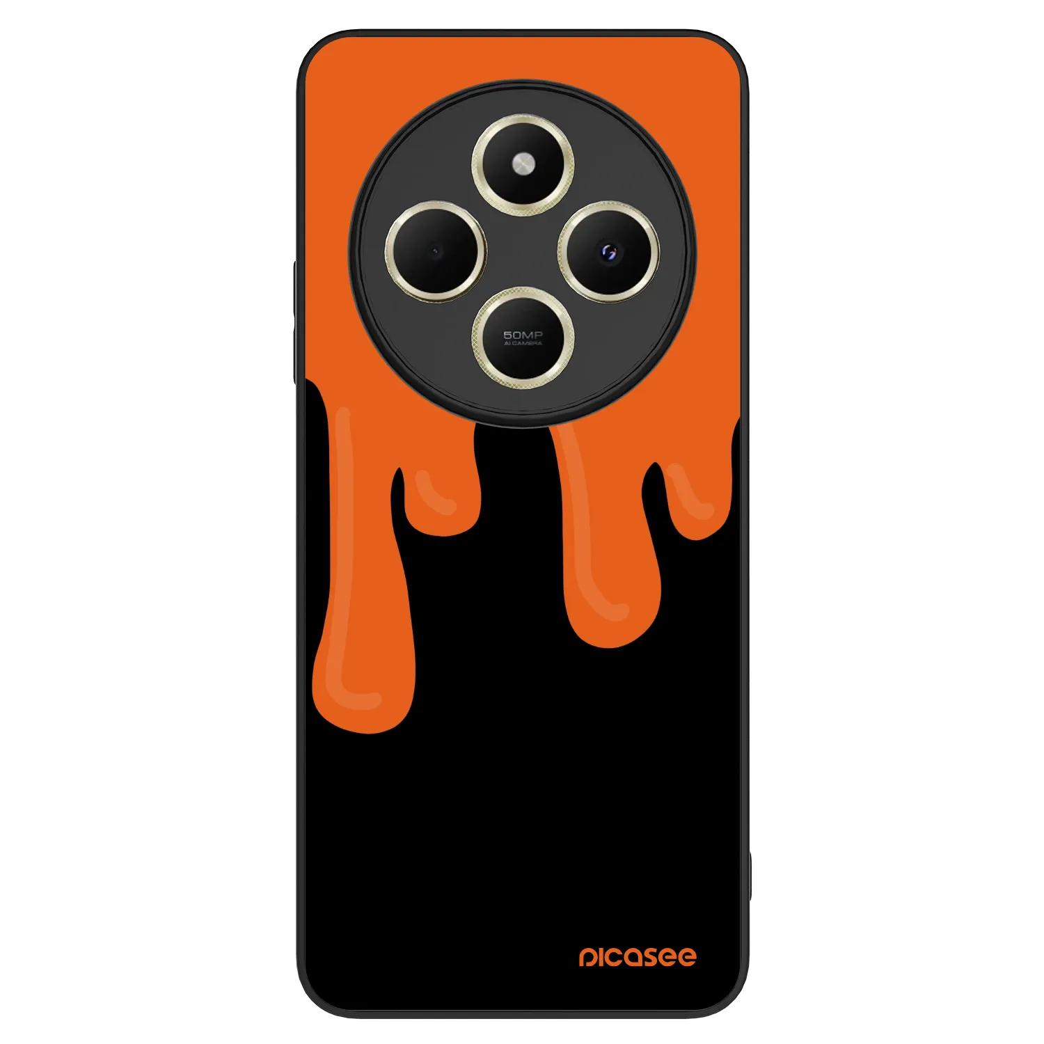 Picasee ULTIMATE CASE Xiaomi Redmi 14C - készülékre - Orange spooky