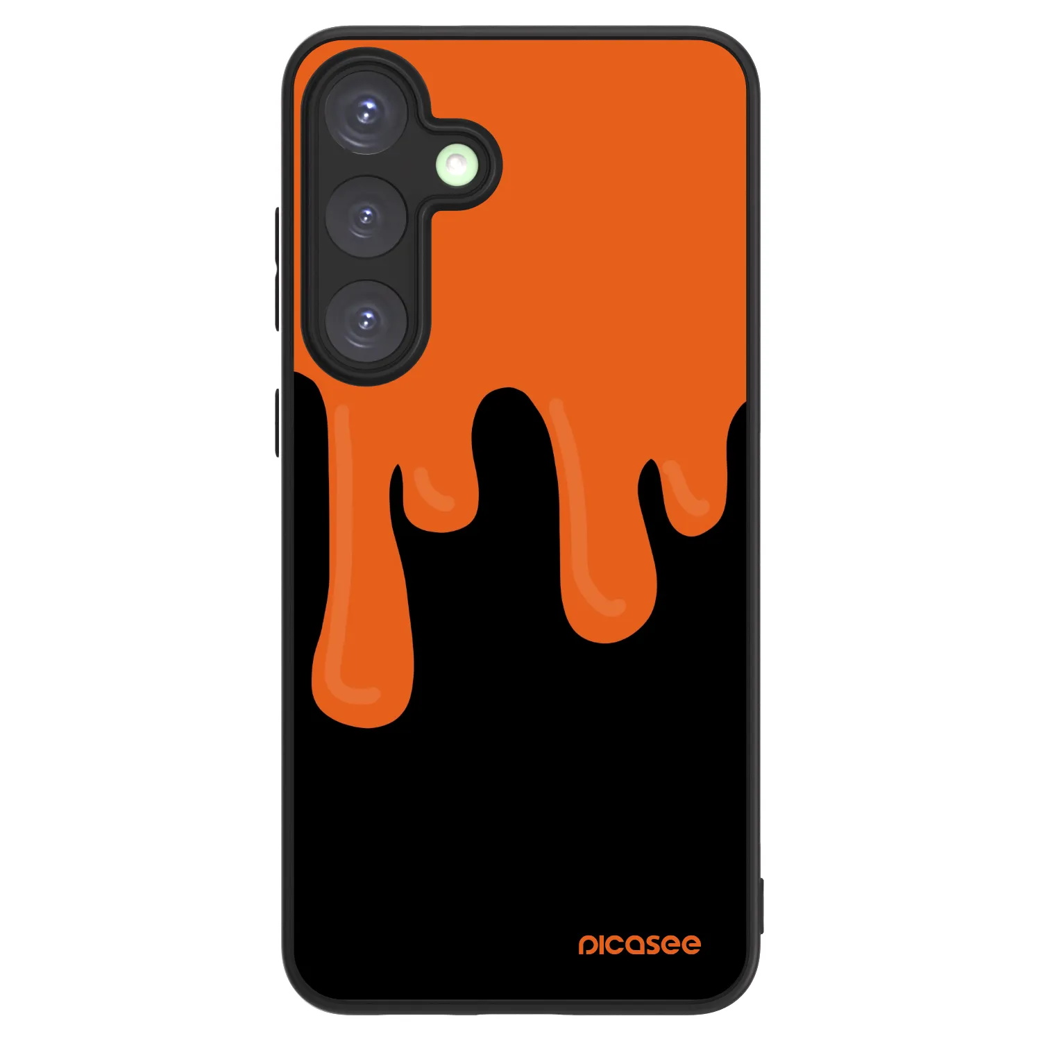 Picasee ULTIMATE CASE PowerShare Samsung Galaxy S25+ 5G - készülékre - Orange spooky