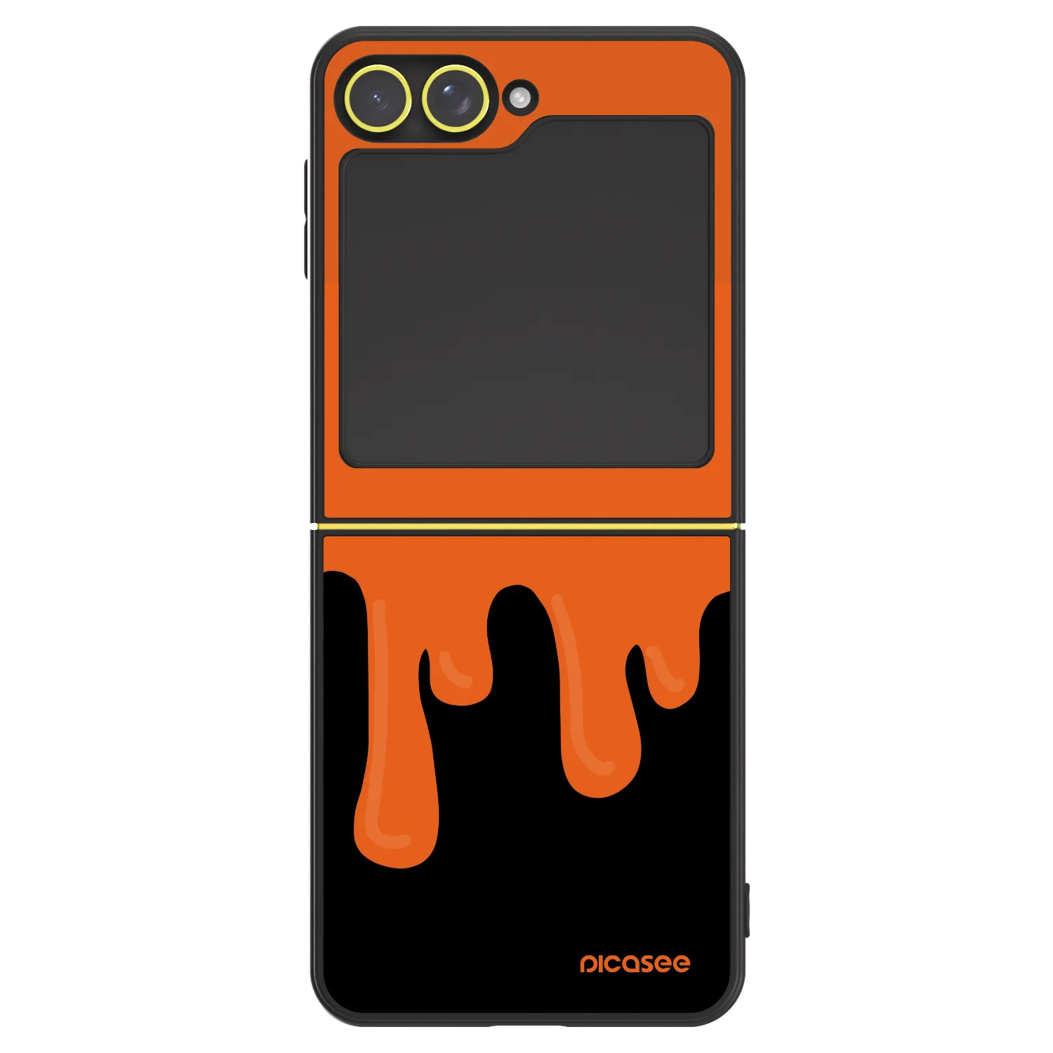 Picasee ULTIMATE CASE Samsung Galaxy Z Flip6 5G - készülékre - Orange spooky