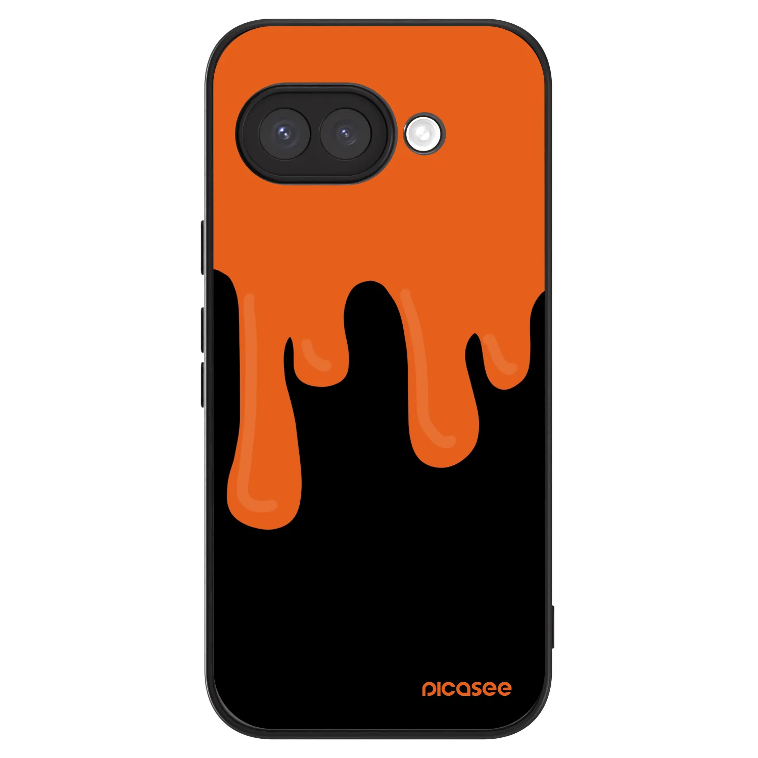 Picasee ULTIMATE CASE Google Pixel 9a - készülékre - Orange spooky