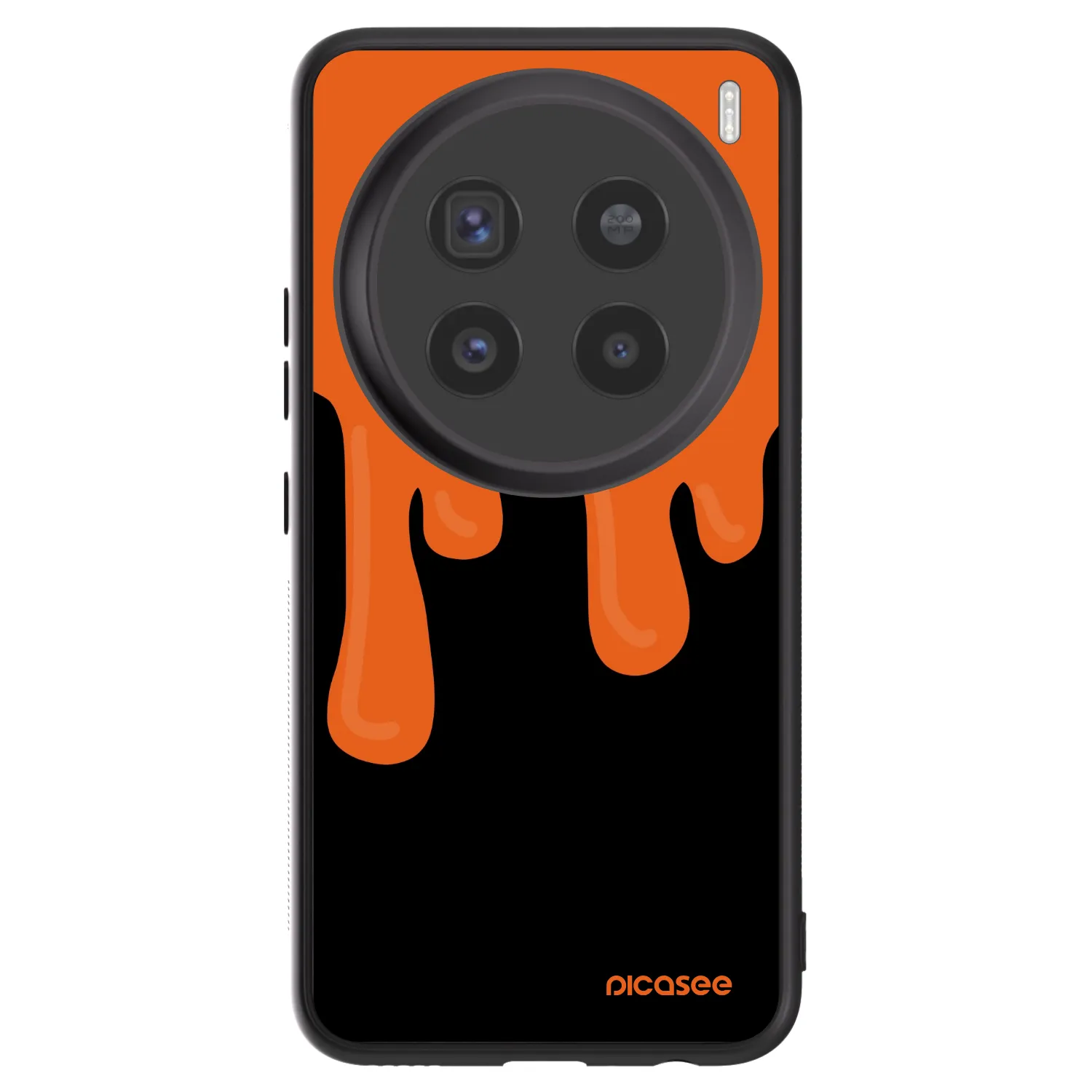 Picasee ULTIMATE CASE Vivo X200 Pro - készülékre - Orange spooky