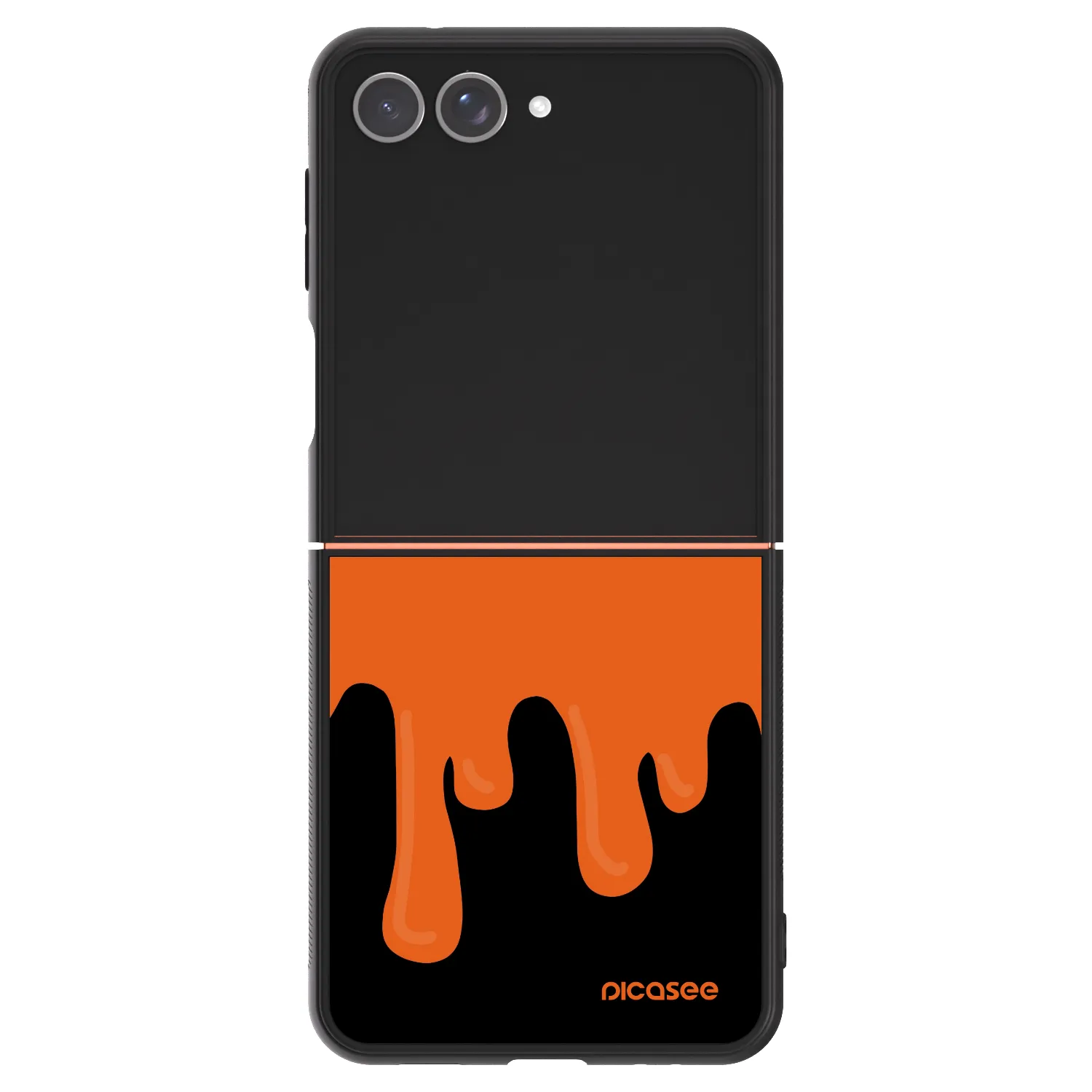 Picasee ULTIMATE CASE Samsung Galaxy Z Flip7 5G - készülékre - Orange spooky