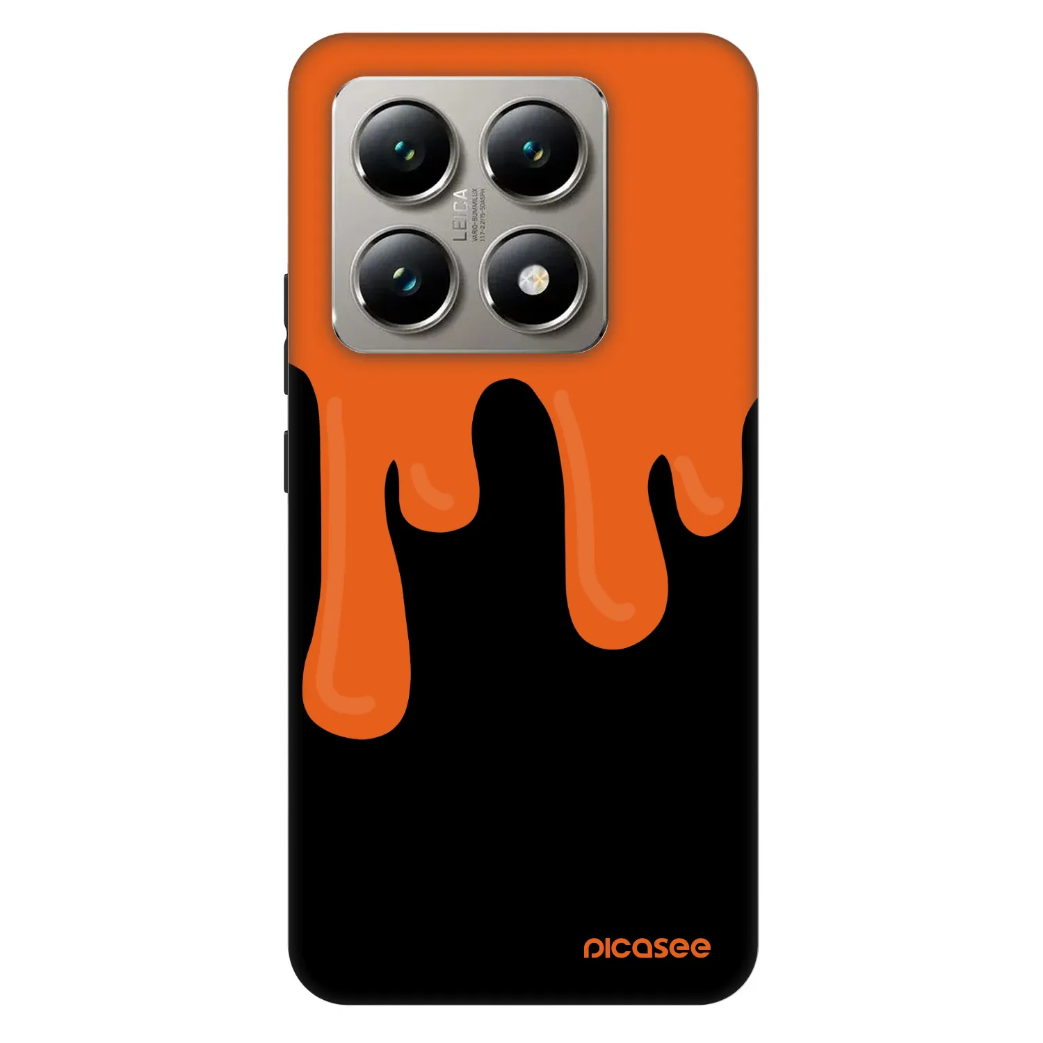 Picasee Fashion Case Xiaomi 14T Pro - Orange spooky