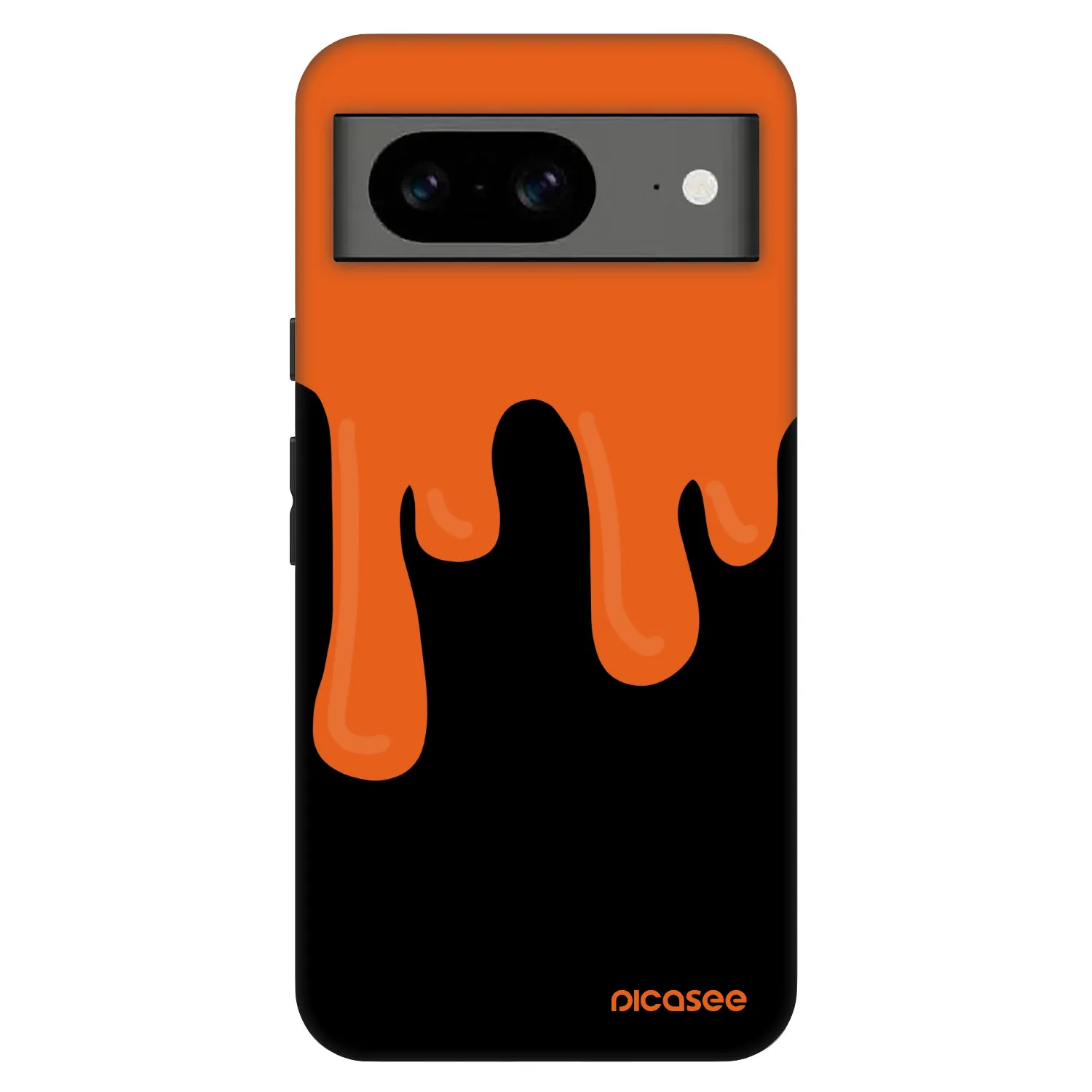 Picasee Fashion Case Google Pixel 8 Pro - Orange spooky