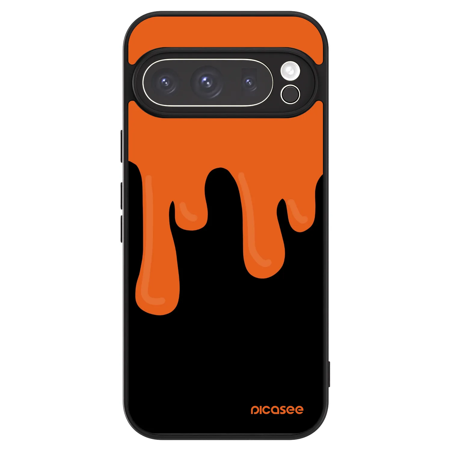 Picasee ULTIMATE CASE Google Pixel 9 Pro XL - készülékre - Orange spooky