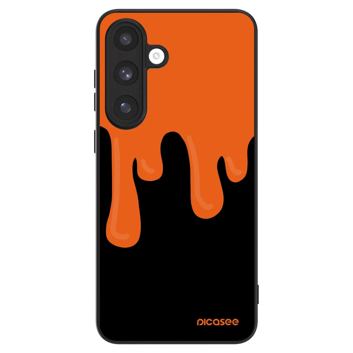 Picasee ULTIMATE CASE PowerShare Samsung Galaxy S25 FE 5G - készülékre - Orange spooky