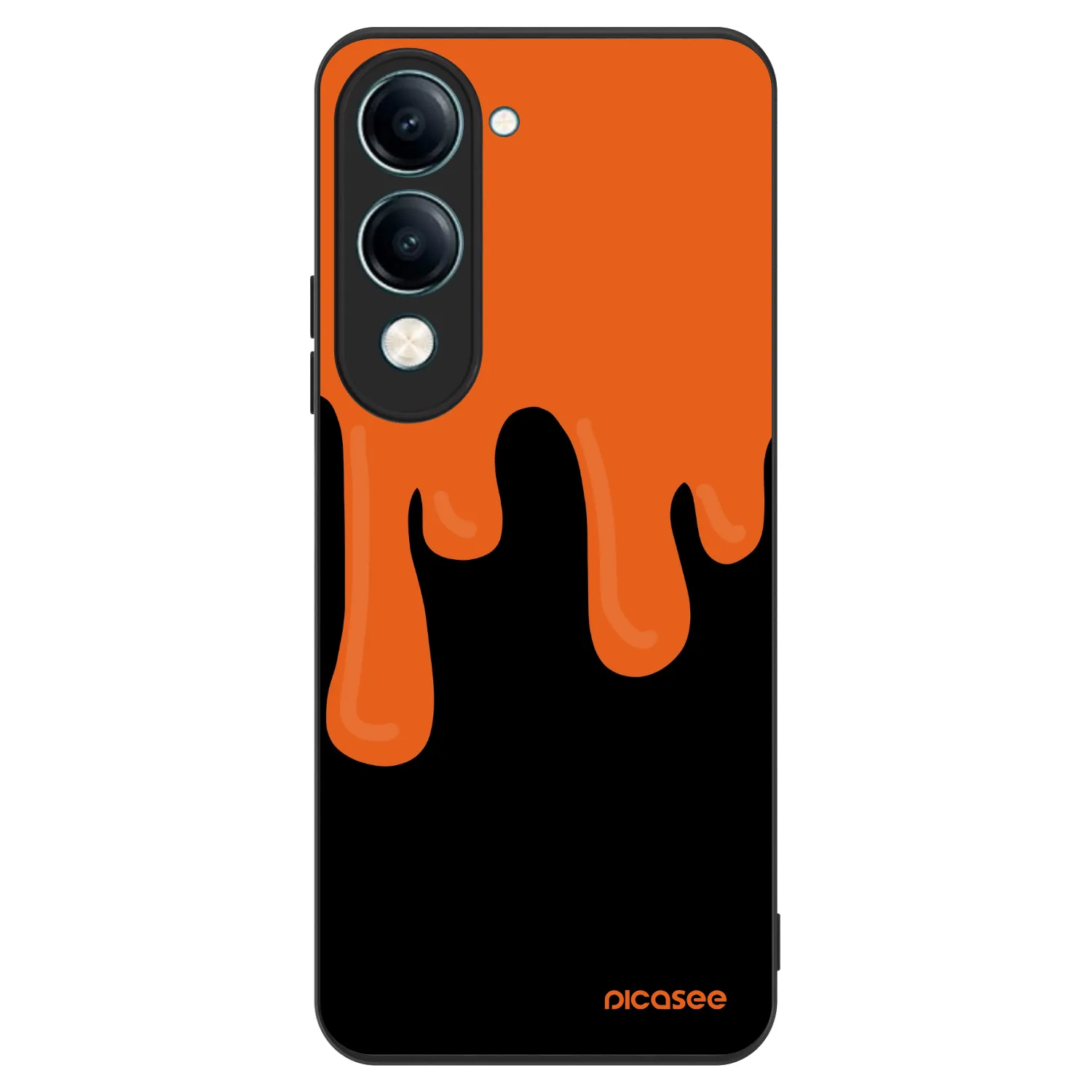 Picasee ULTIMATE CASE Vivo Y29s 5G - készülékre - Orange spooky