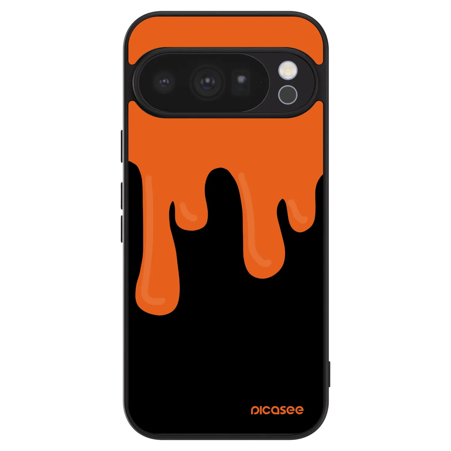 Picasee ULTIMATE CASE Google Pixel 10 Pro - készülékre - Orange spooky