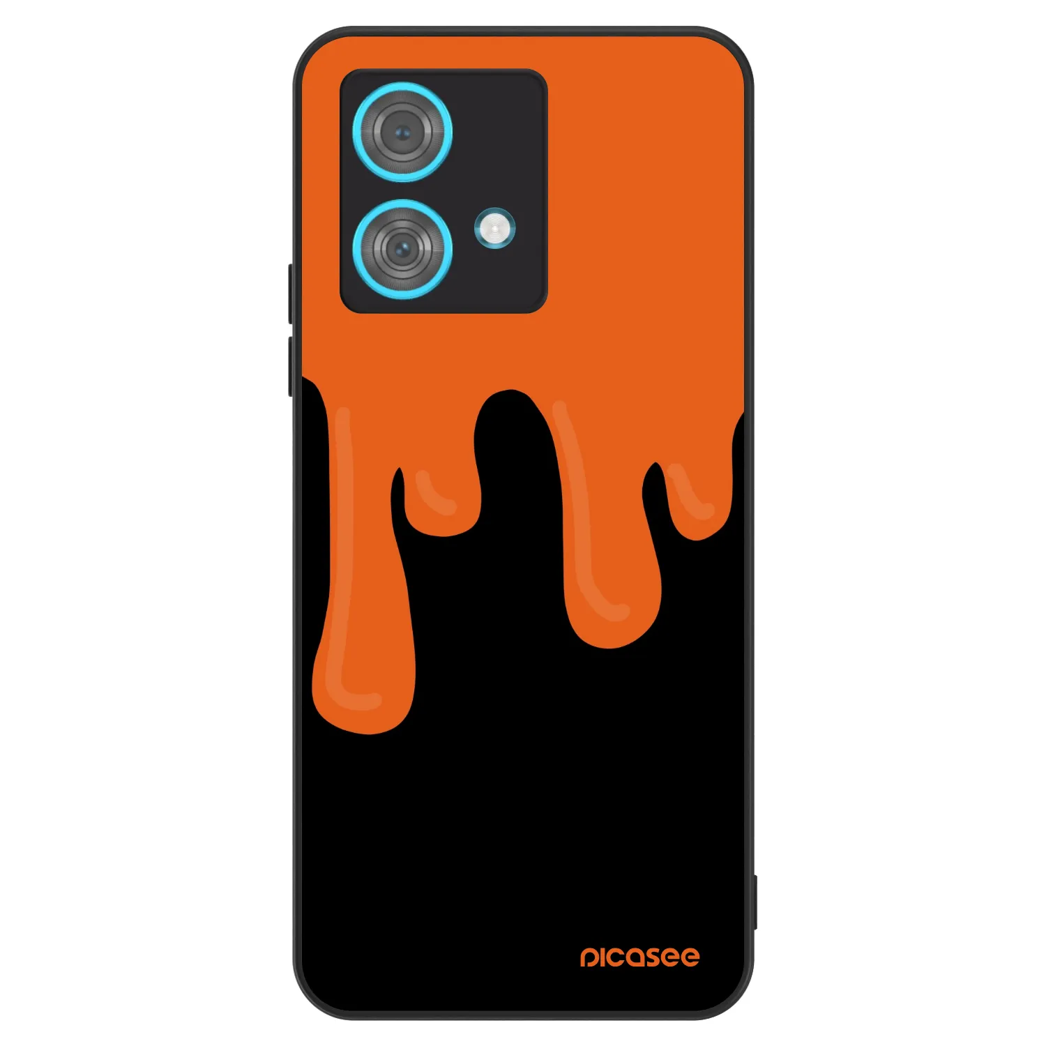 Picasee ULTIMATE CASE Motorola Edge 40 Neo - készülékre - Orange spooky