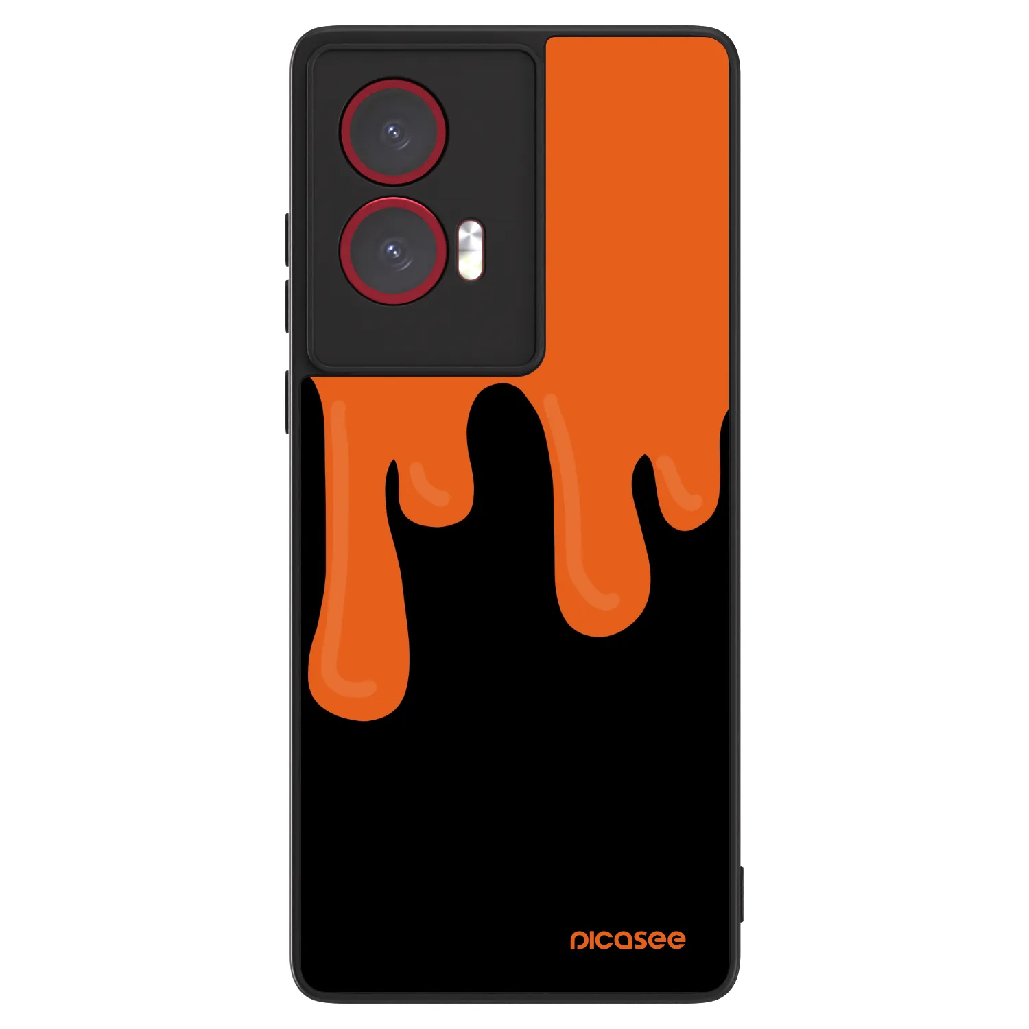 Picasee ULTIMATE CASE Motorola Edge 50 Fusion - készülékre - Orange spooky